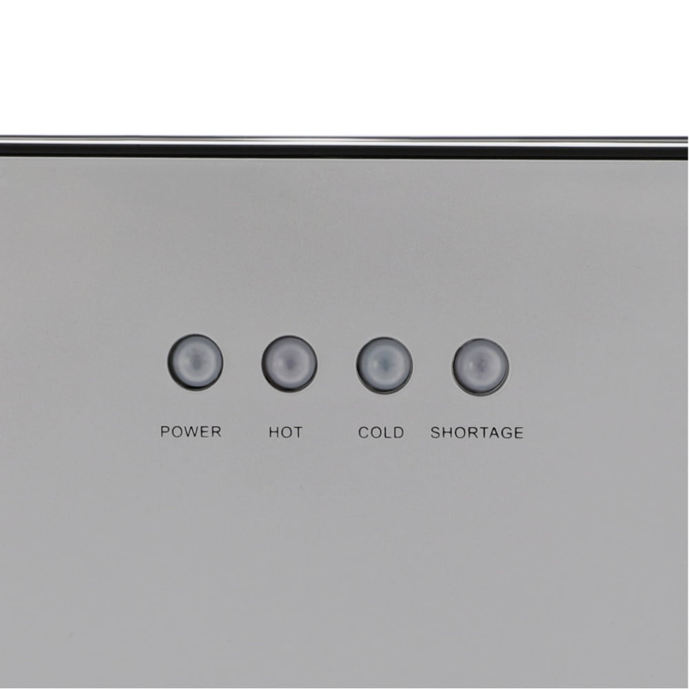 Generic Bottom-Loading Water Dispenser with Hot, Room & Cold Temperature Settings (Silver, Floor Standing) zxhnc
