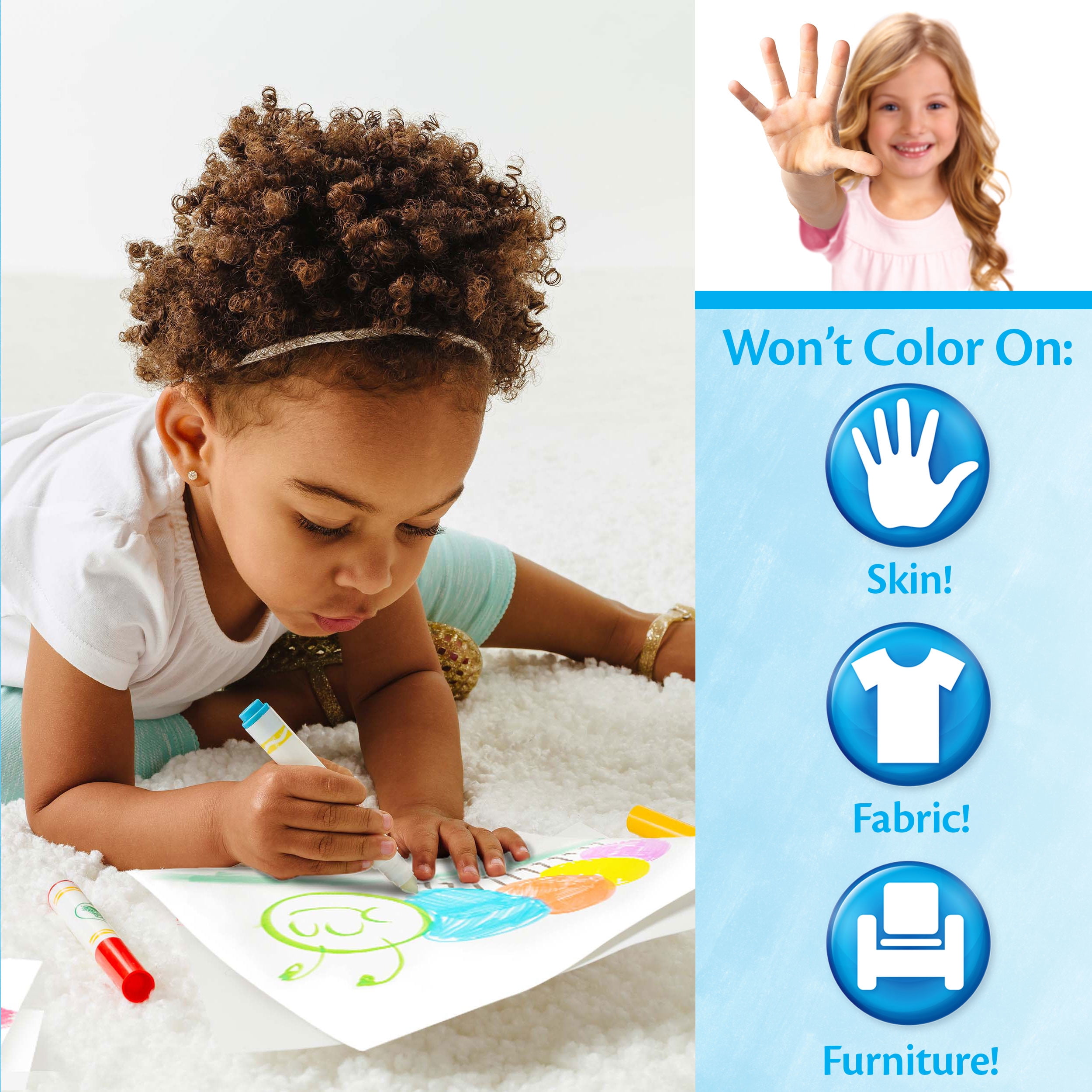 Crayola Paw Patrol Color Wonder Metallic Mess Free Coloring Set (12 Pages, 5 Markers) 6t7mt