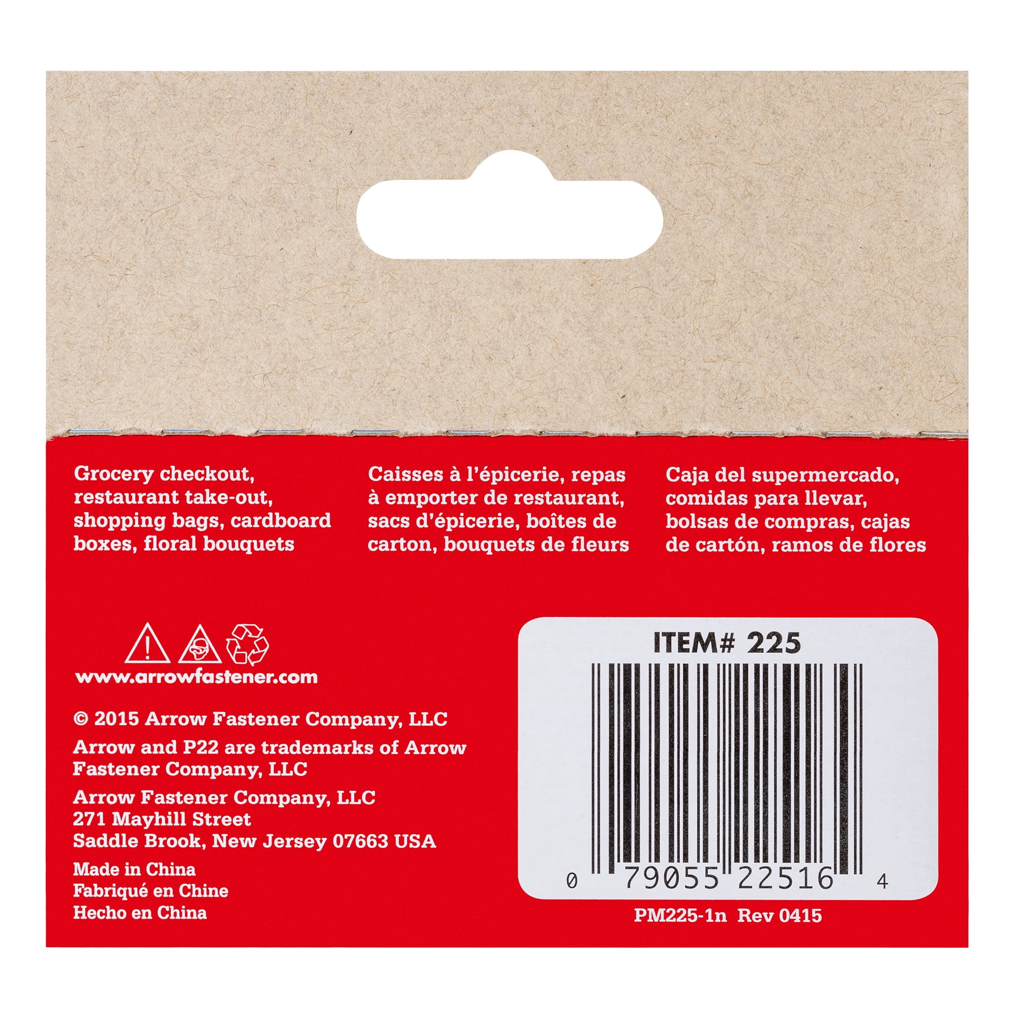 Arrow P22 Plier Stapler Staples (5/16 in, 5,000 Count) 9sbht