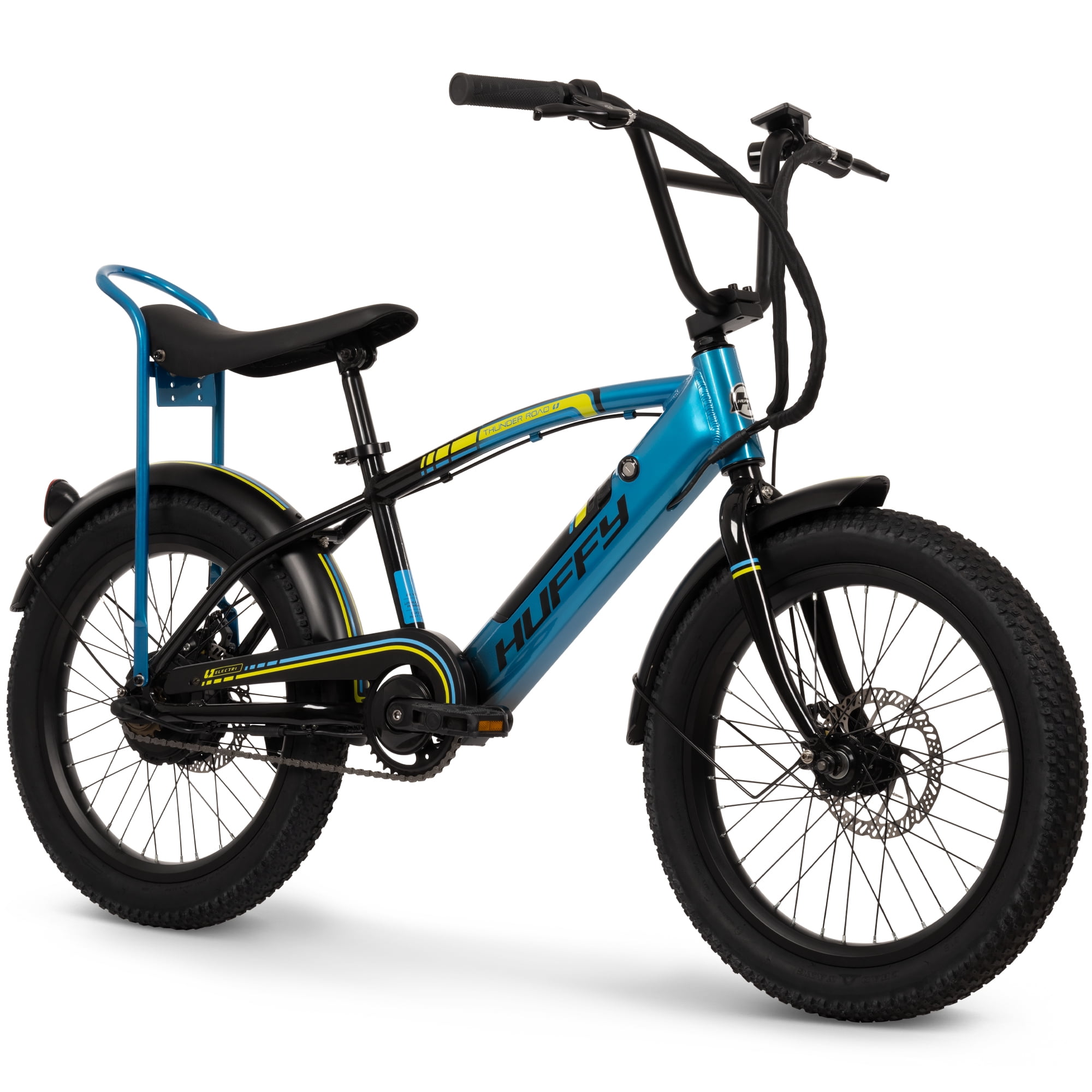 Huffy eThunder Road Electric Bike (Teal, 20 in) kst95