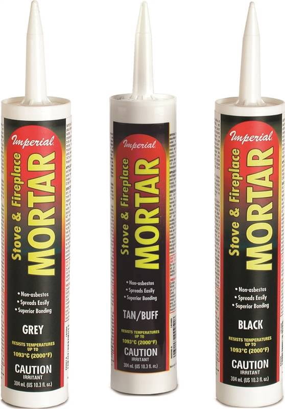 Imperial Manufacturing Group Fireplace Mortar Cement (Gray, 10.3 oz) 050ee