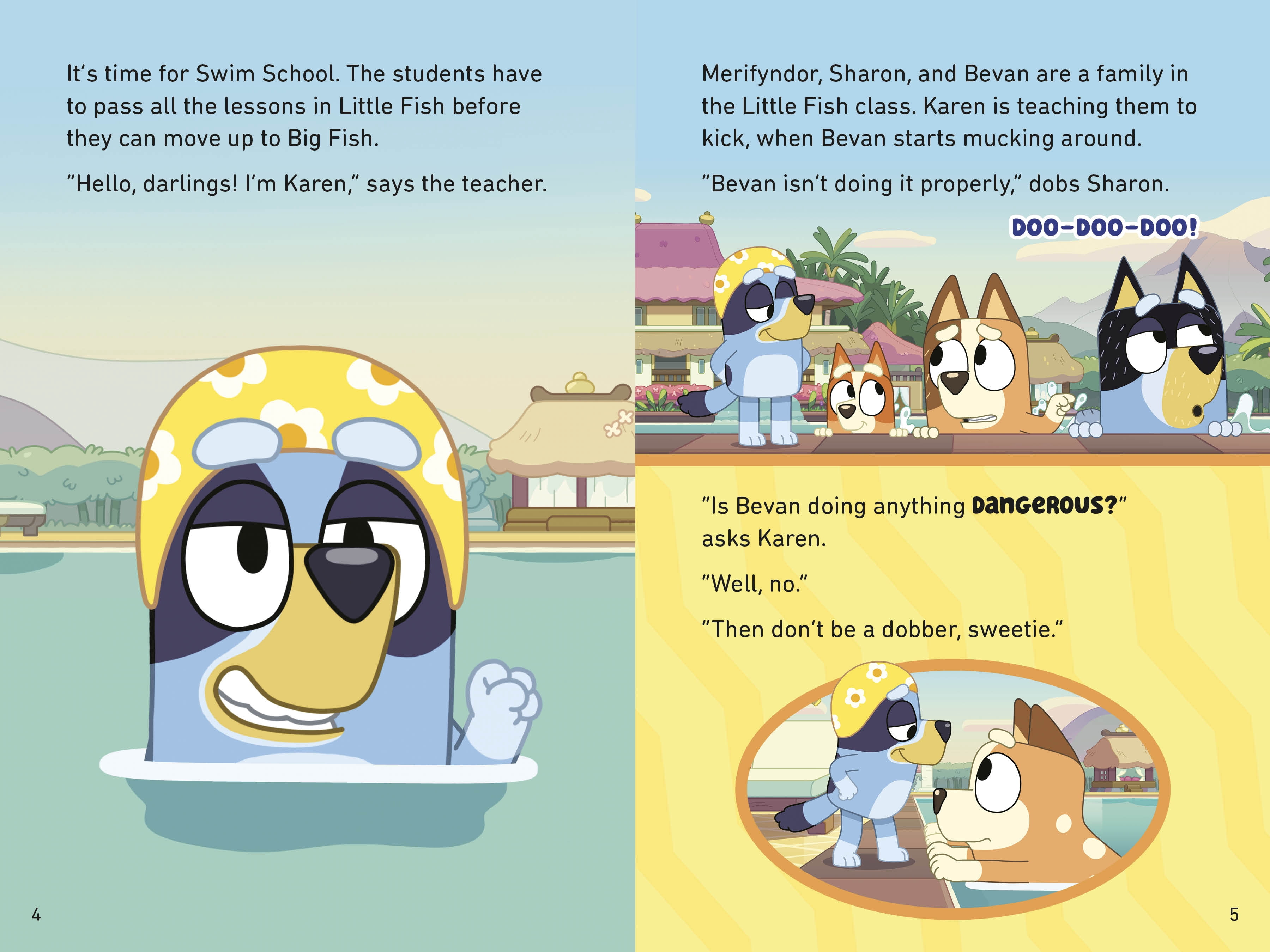 Penguin Young Readers Licenses Swim School: A Bluey Storybook (Paperback, 32 Pages) p19fy
