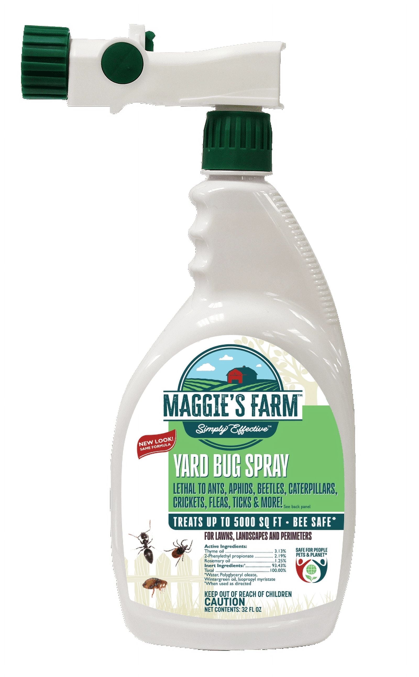 Maggie's Farm Simply Effective Yard Bug Spray (White, 32 fl oz) rpuet