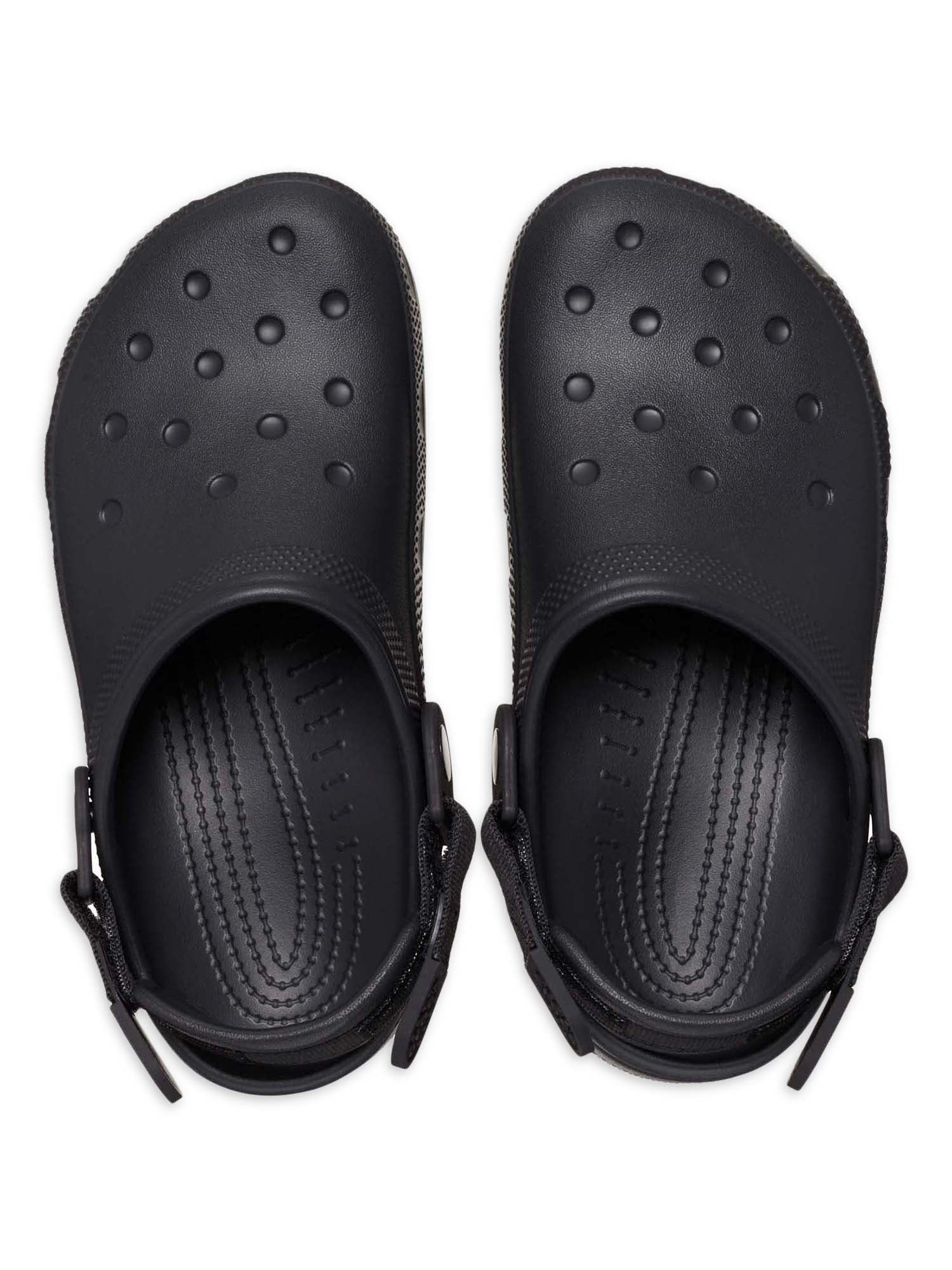 Crocs at Work Unisex Classic Slip Resistant Work Clog (Black) u2f89