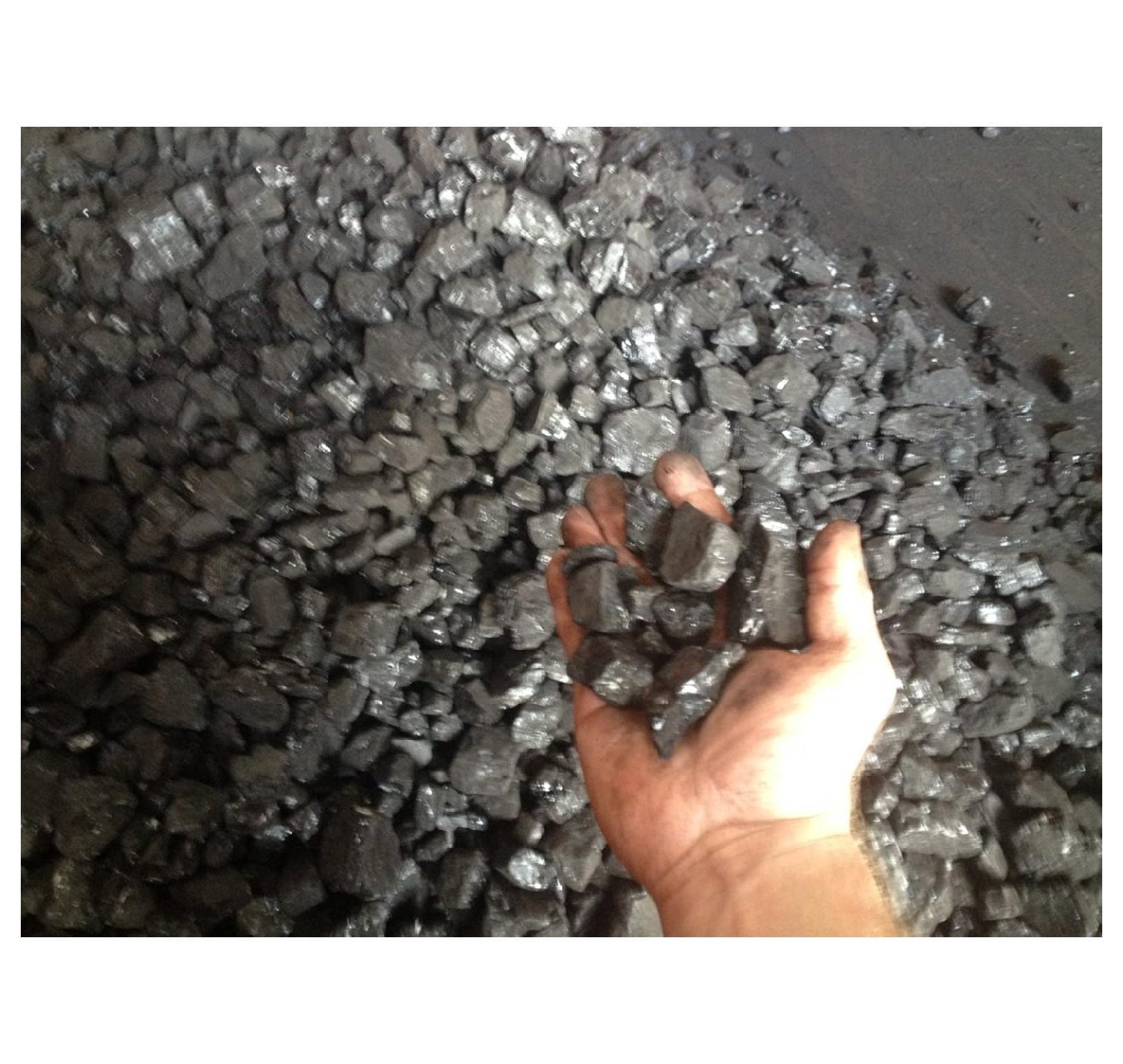 Blacksmithing & Heating Coal Premium Fuel Chunks (Black, 25 lb) d54k5