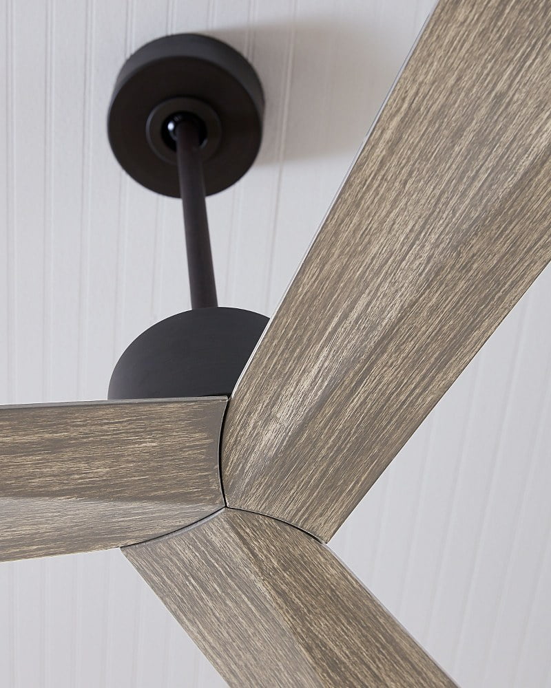 Bailey Street Myrdle Street Modern Ceiling Fan with 3 Blades (Burnished Brass, 60 in) julou