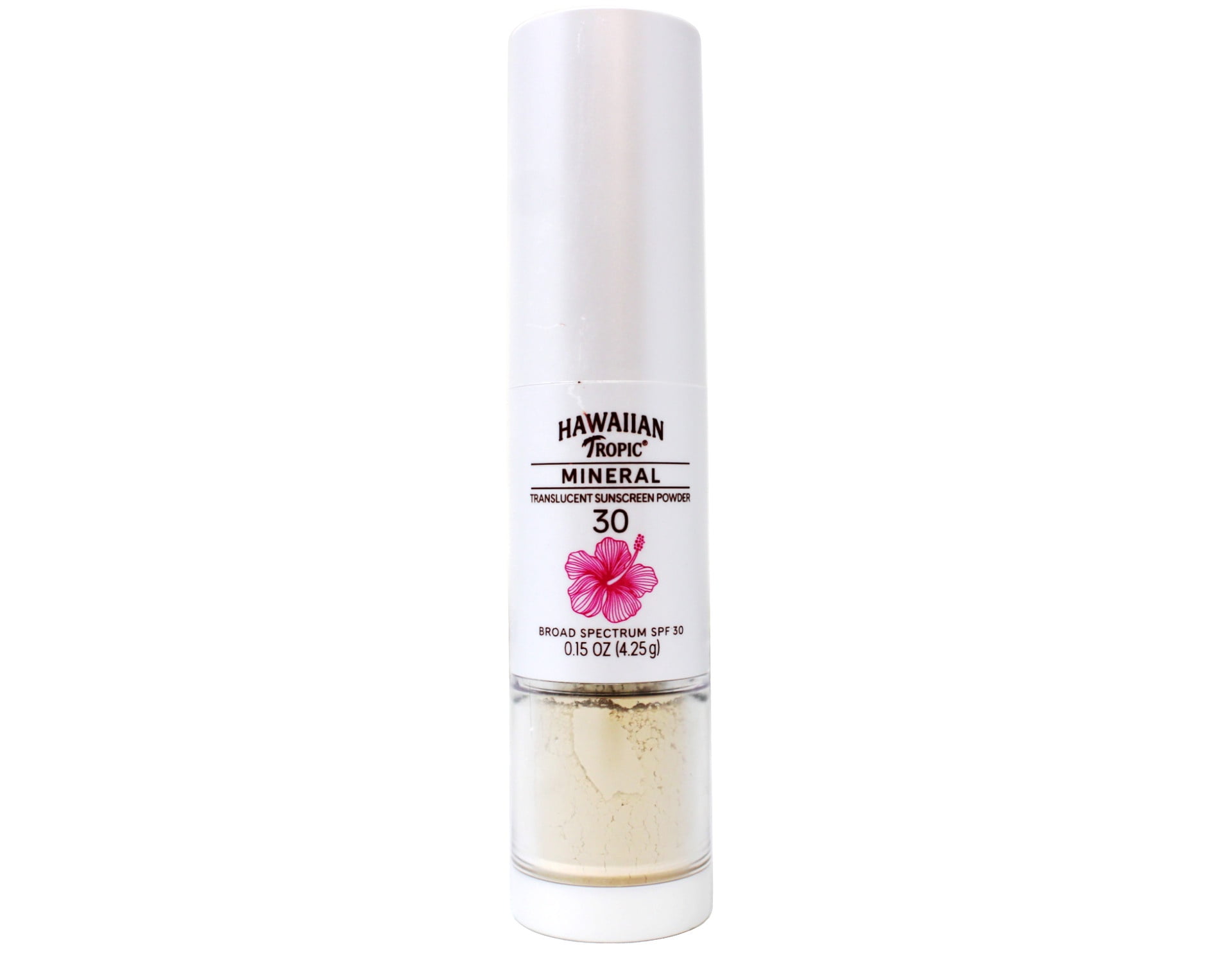 Hawaiian Tropic Mineral Sunscreen Powder Brush SPF 30 and Island Sport Lotion SPF 50 (0.15 oz, 8 fl oz) si5mi
