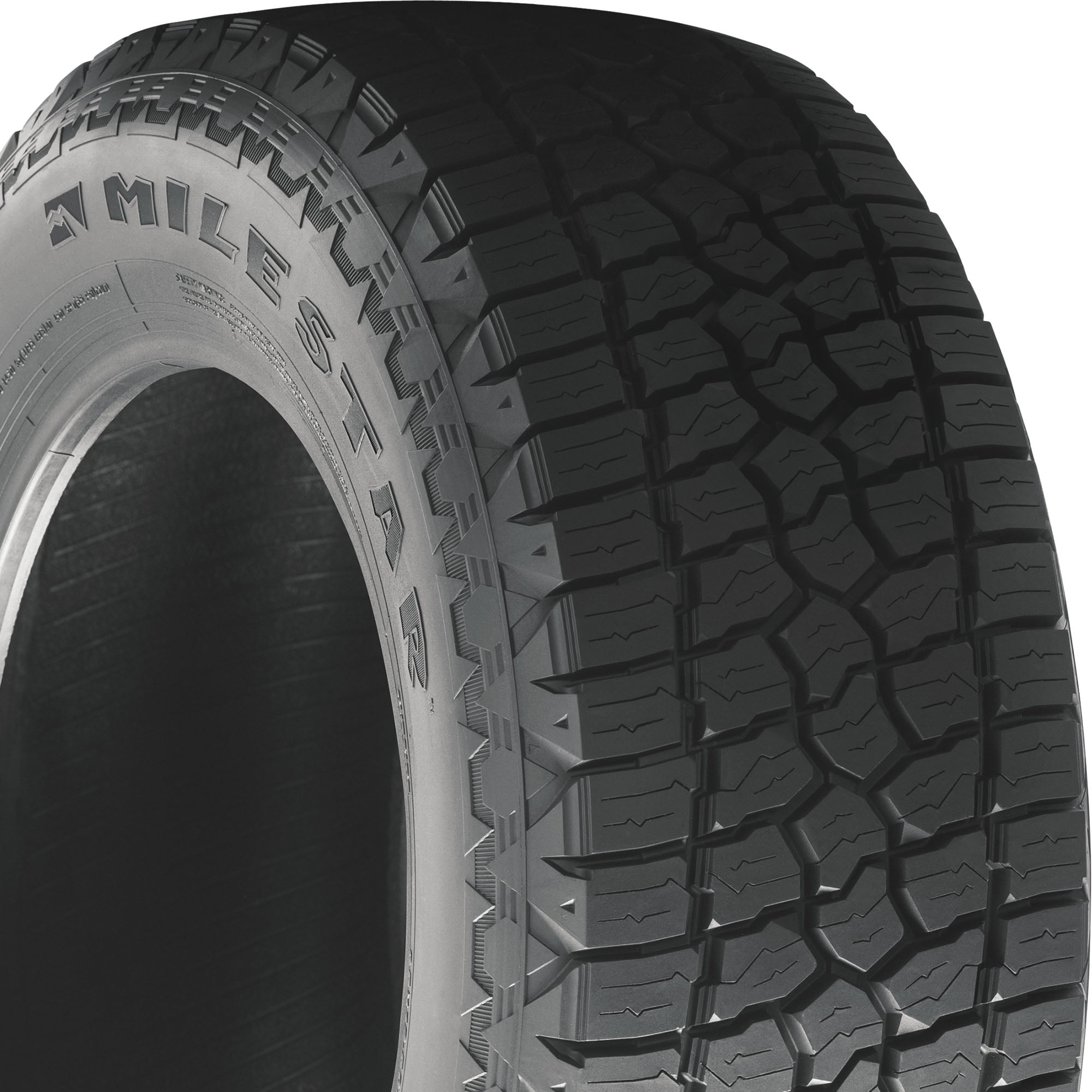 Milestar Patagonia A/T R All-Terrain Light Truck Tire (Black Sidewall, LT35x12.50R18) tya88