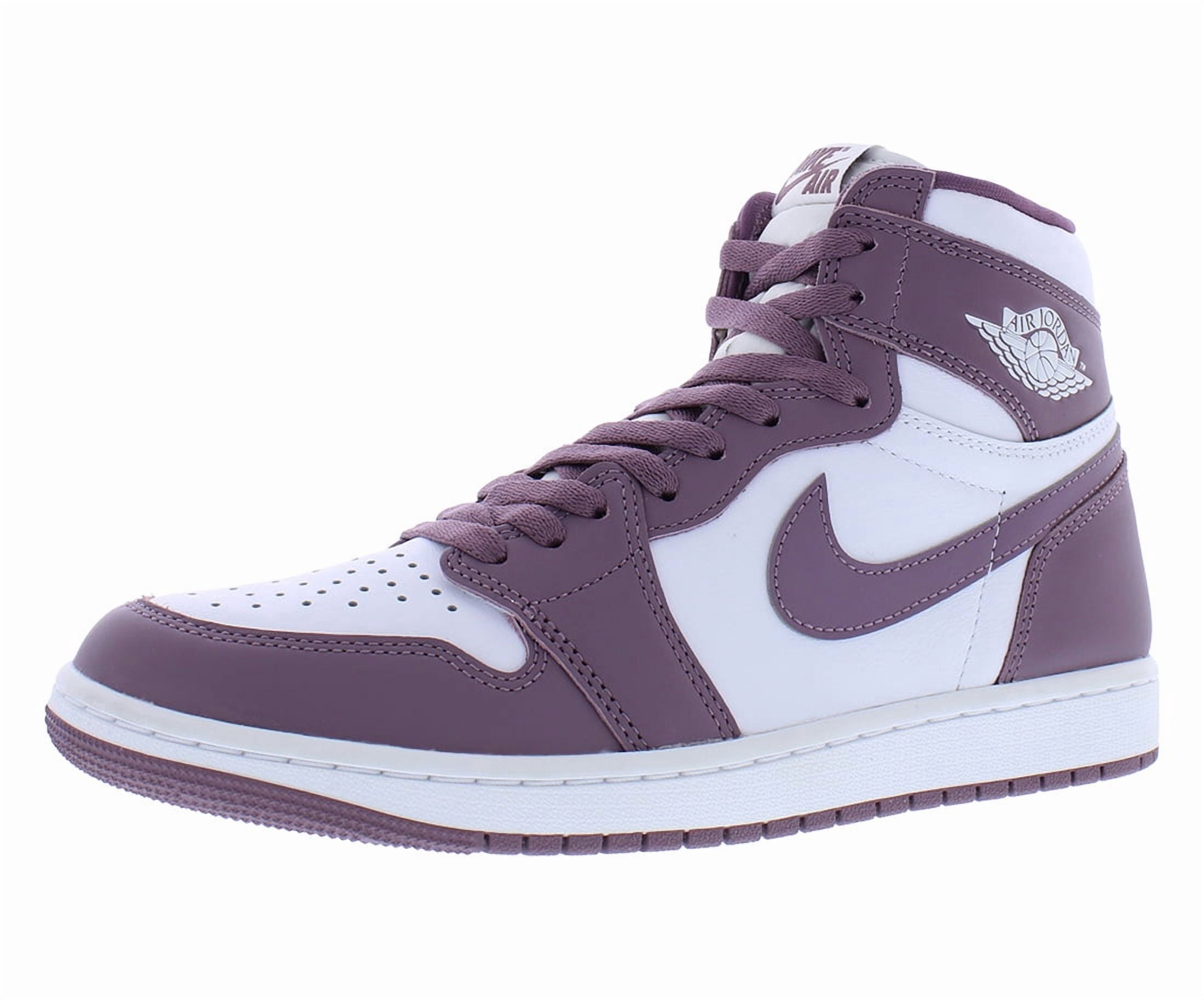 Nike Air Jordan 1 Retro High OG Men's Basketball Shoes (White/Sky J Mauve, 13) yy6fl