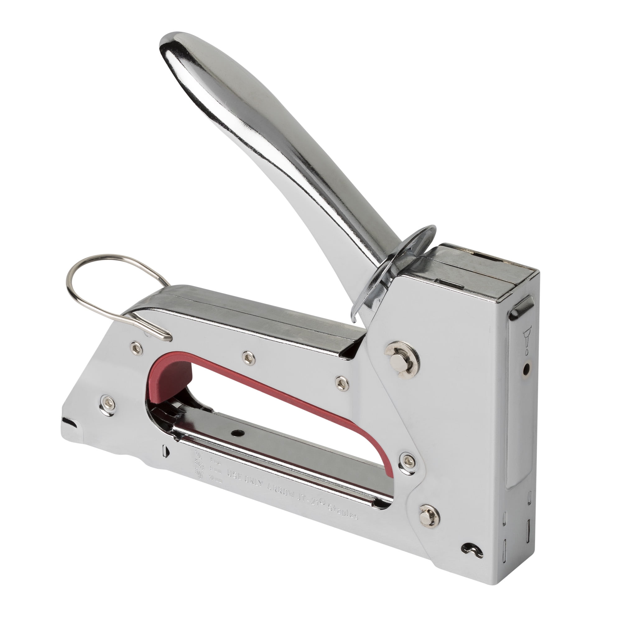 Arrow JT27 Light-Duty Chrome Finish Manual Staple Gun (Silver, 1 Pack) nz7cc