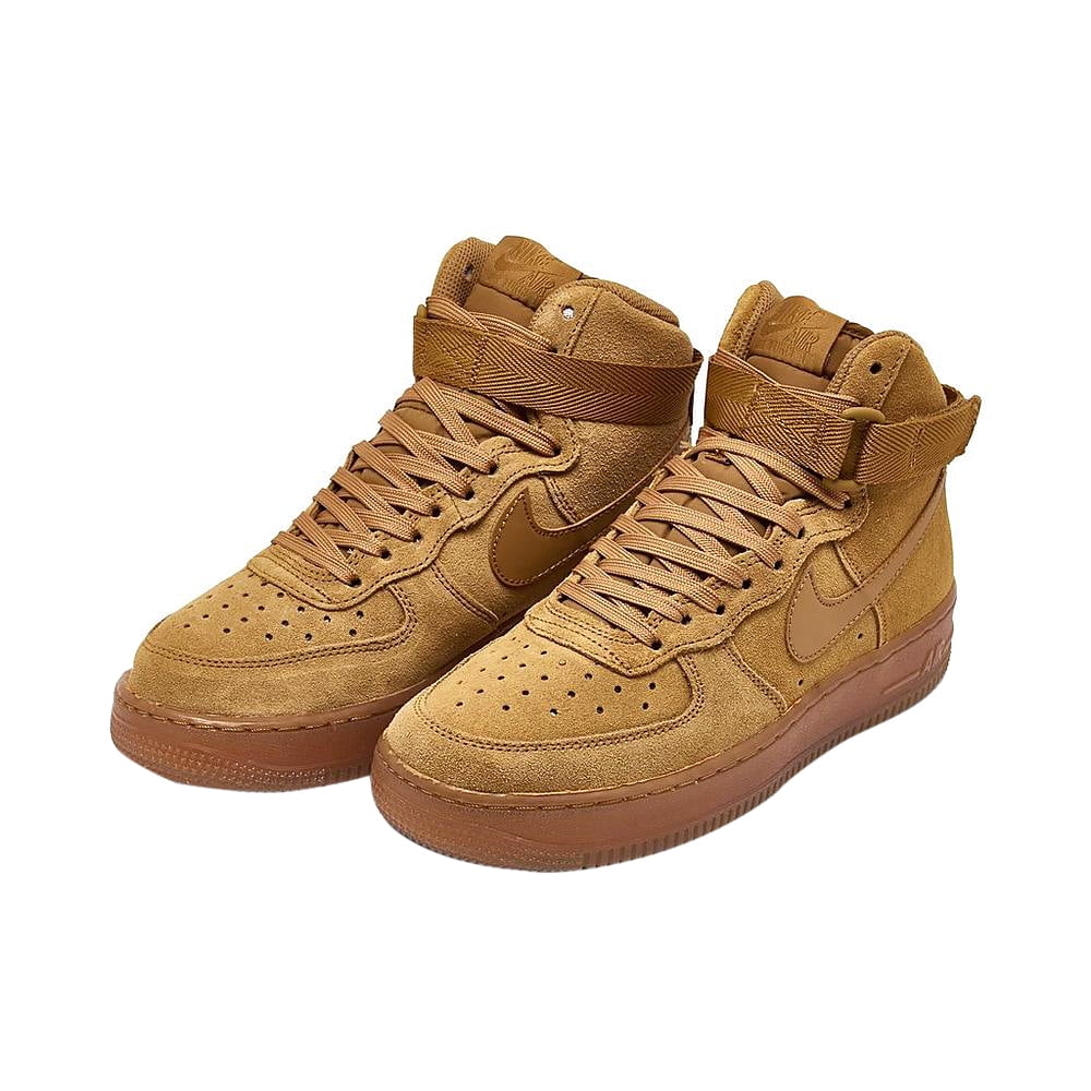 Nike Air Force 1 High LV8 3 Basketball Sneakers (Wheat, 4 US) qrgje