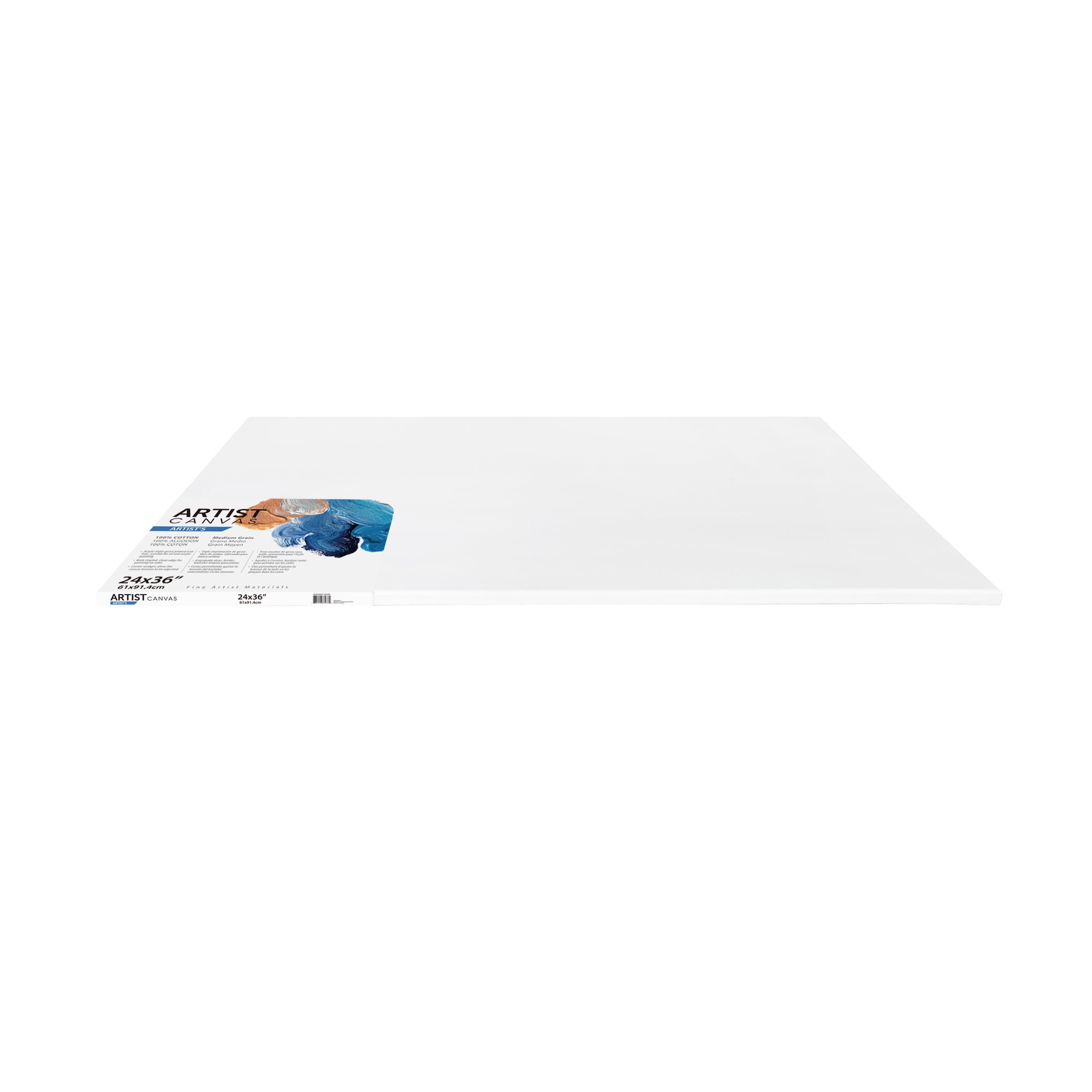 Vendor Labelling Artist Stretched Canvas (White, 24 in x 36 in, 1 Pack) vy9kl