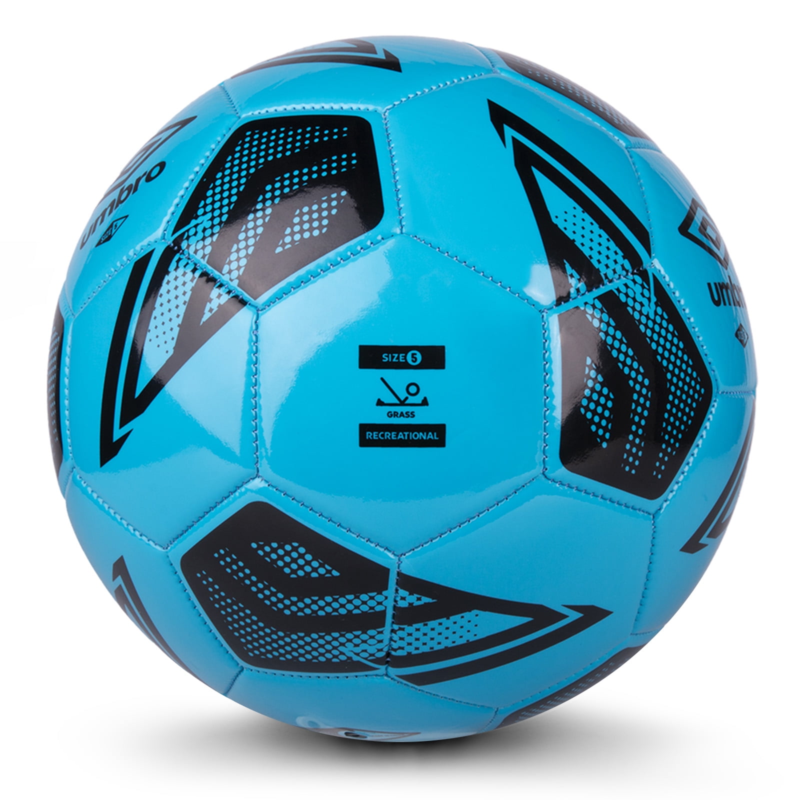 Umbro Diamond Viper Soccer Ball (Blue, Size 5) oro1i