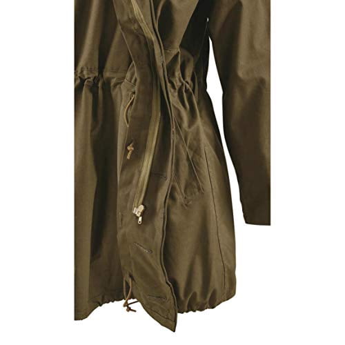GENUINE MILITARY SURPLUS Czech M85 Parka Cotton Blend Jacket (Olive Drab, Large) 8gtrn