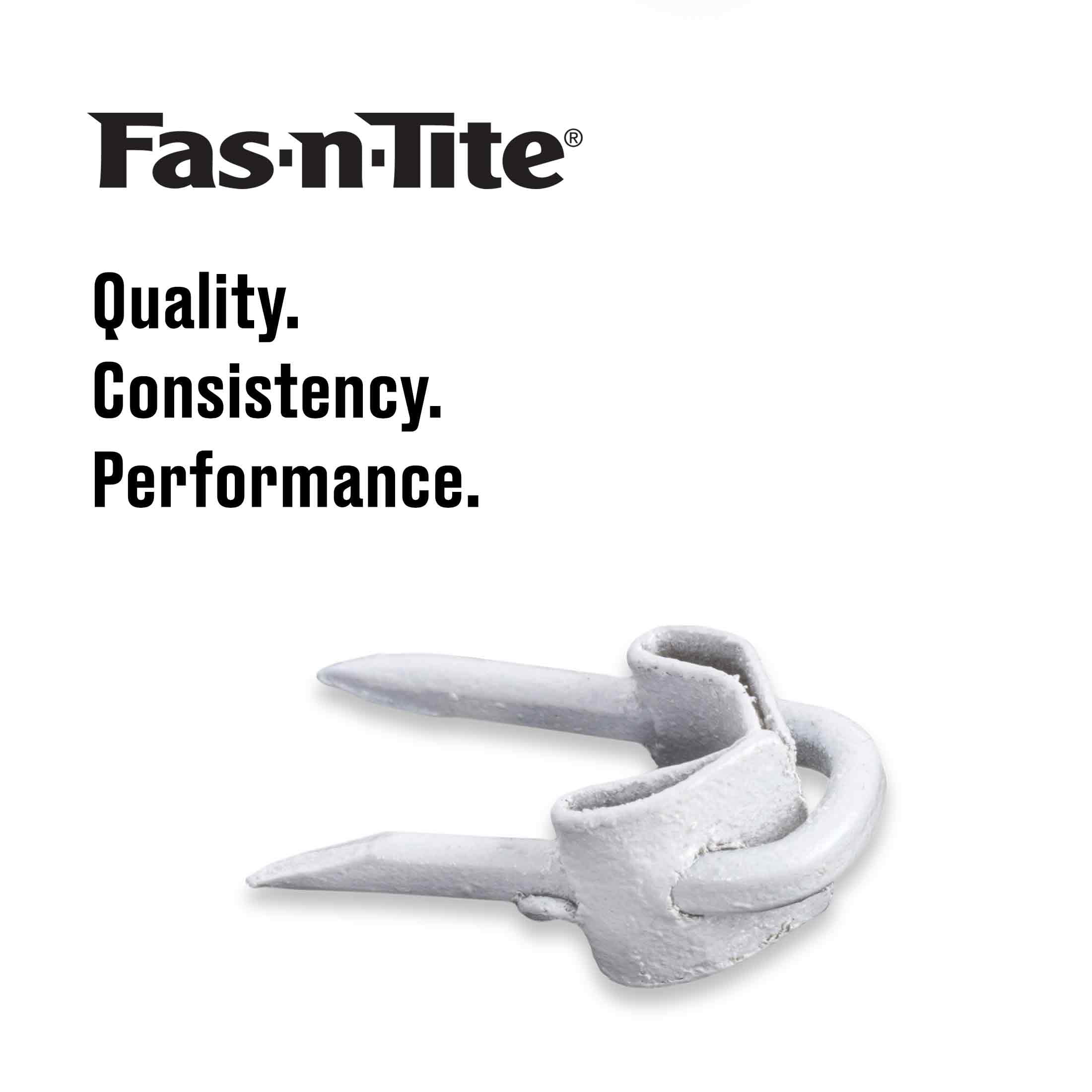 Hillman Fas-n-tite Insulated Staples, Heavy-Duty Steel Cable Fasteners (White, 0.5 in, 50 Pack) 3k6do