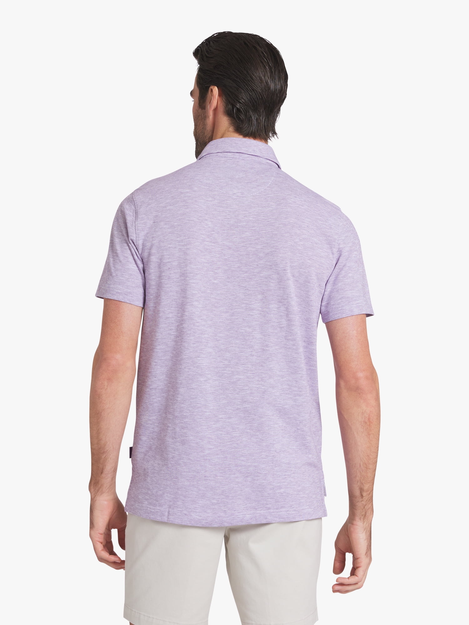 Chaps Men's Harbor Side Slub Short Sleeve Polo Shirt (Casual Work-To-Weekend Fit, S) 3yn8i