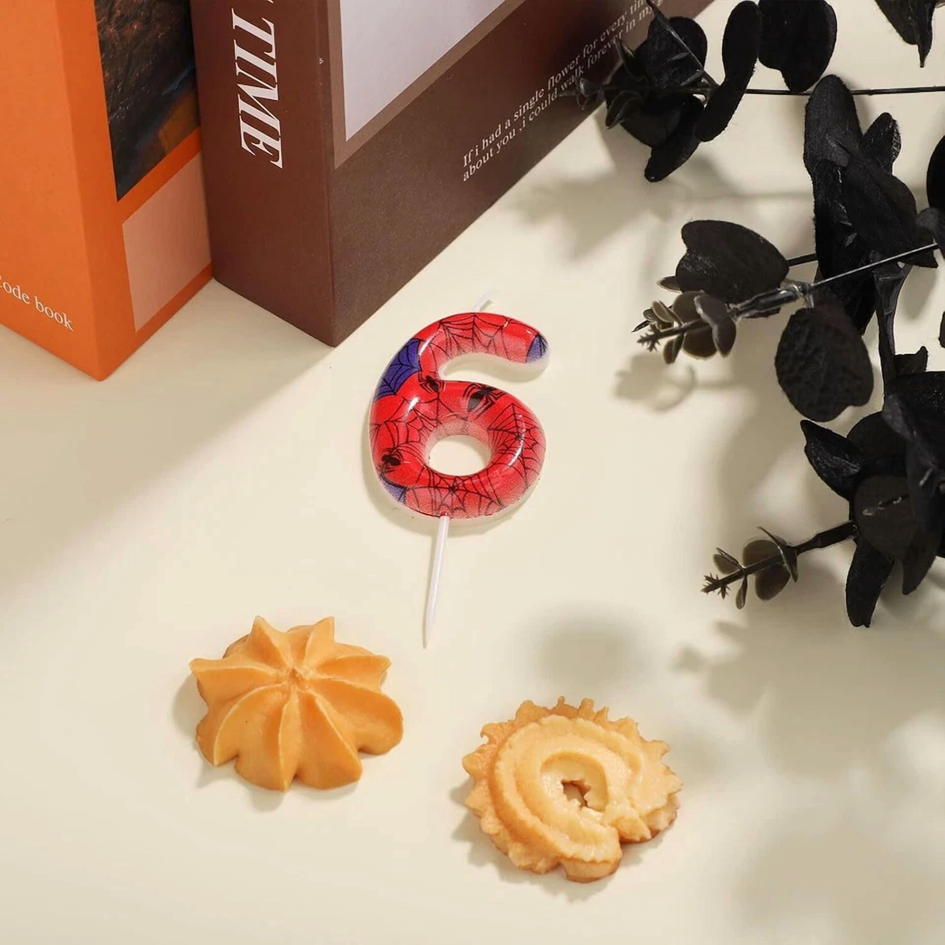 VAULT Number Birthday Candle Cake Topper (Gold, 3 in) hdywl