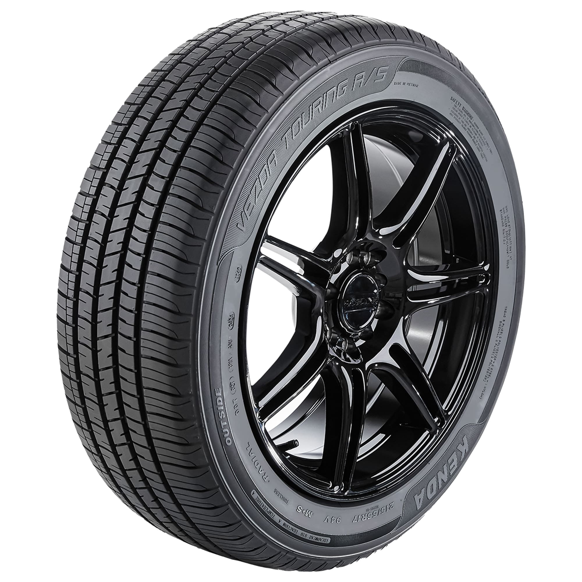 Kenda Vezda Touring A/S KR205 All Season Passenger Tire (Black, 235/45R18) 9wdef