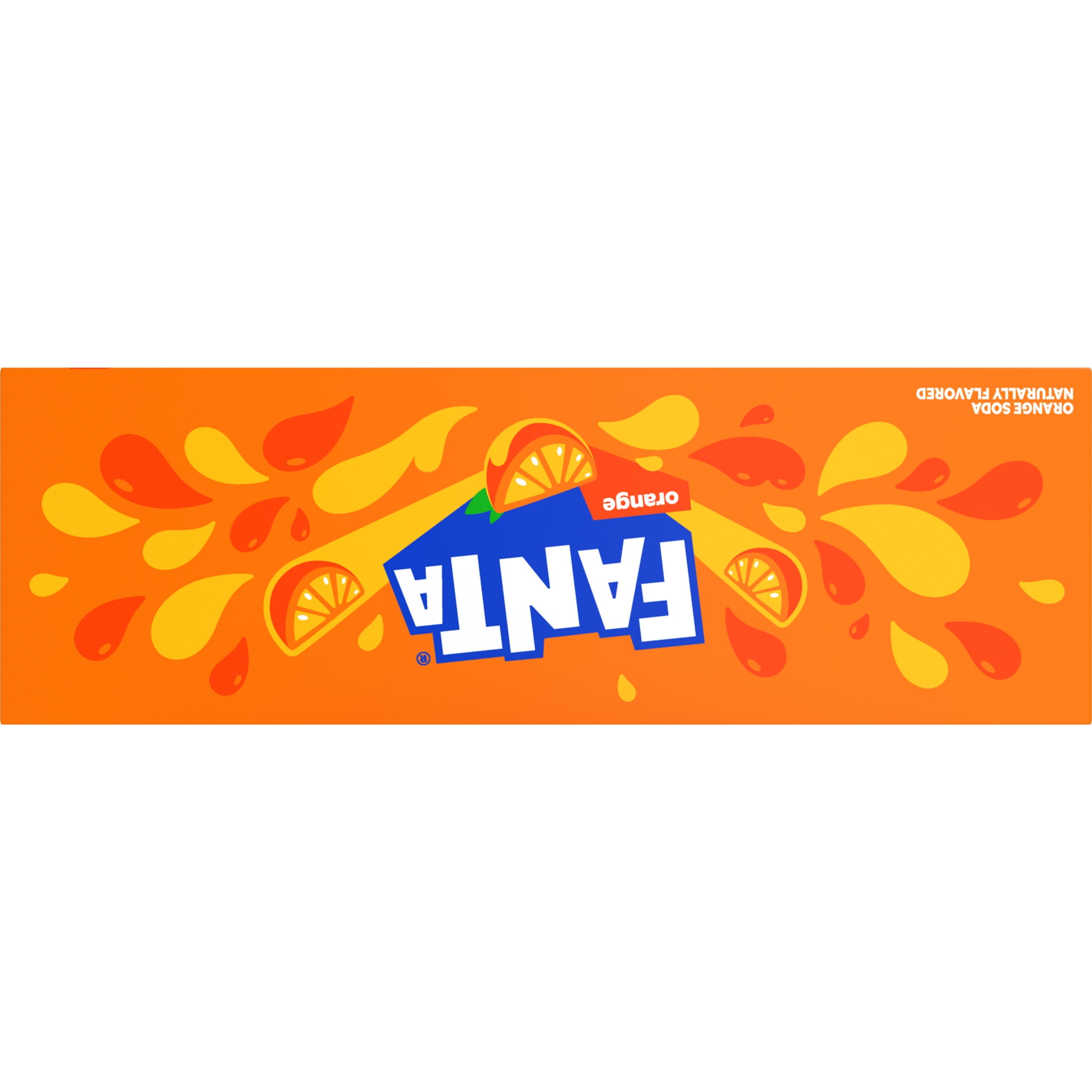 Fanta Orange Soda Pop, Refreshing Fruit Flavored Soft Drink (Orange, 12 fl oz, 12 Pack) 7wowa