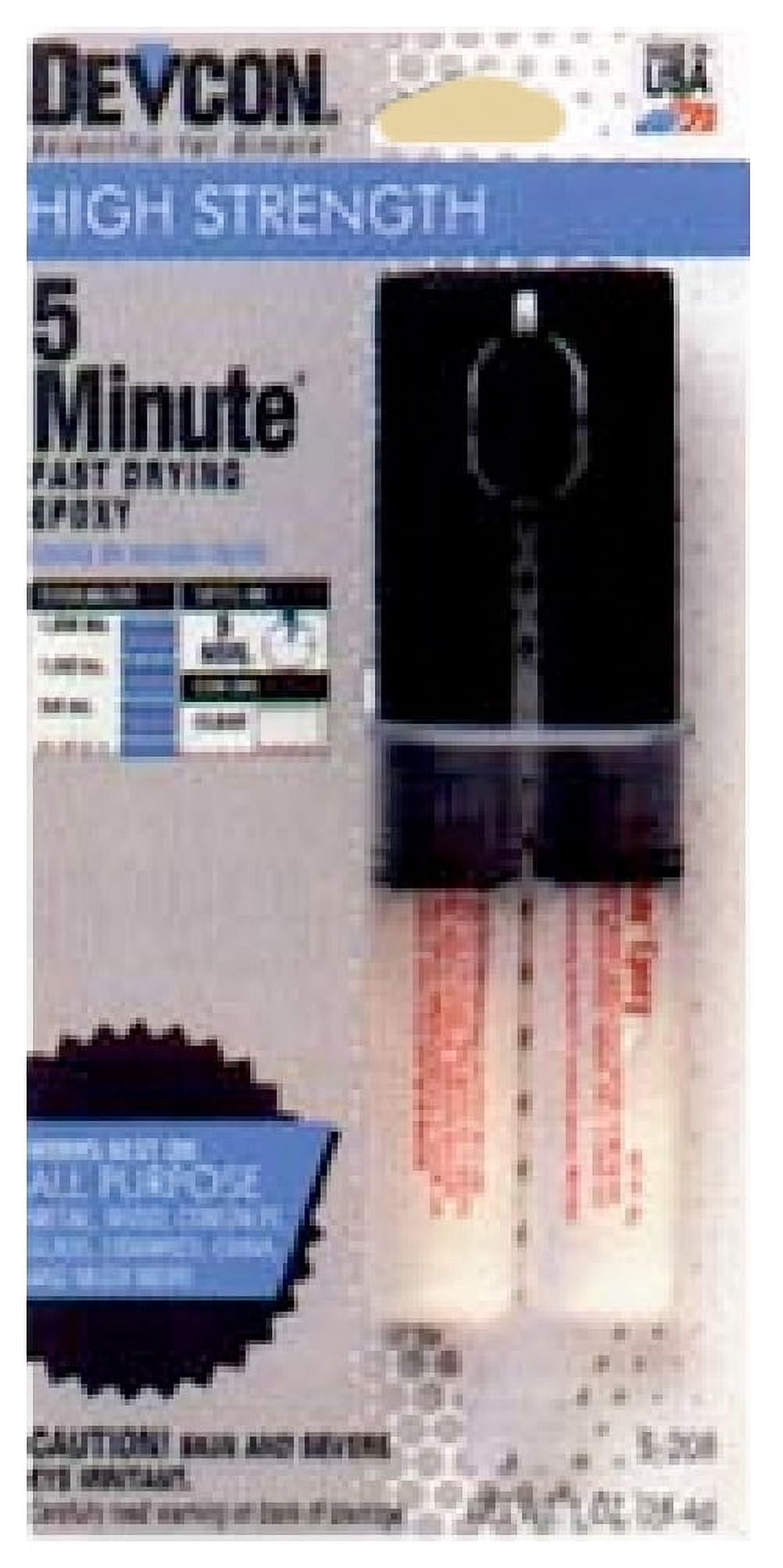 Devcon 5 Minute High-Strength Epoxy Adhesive (Clear, 1 oz) o0ff5 - Image 2