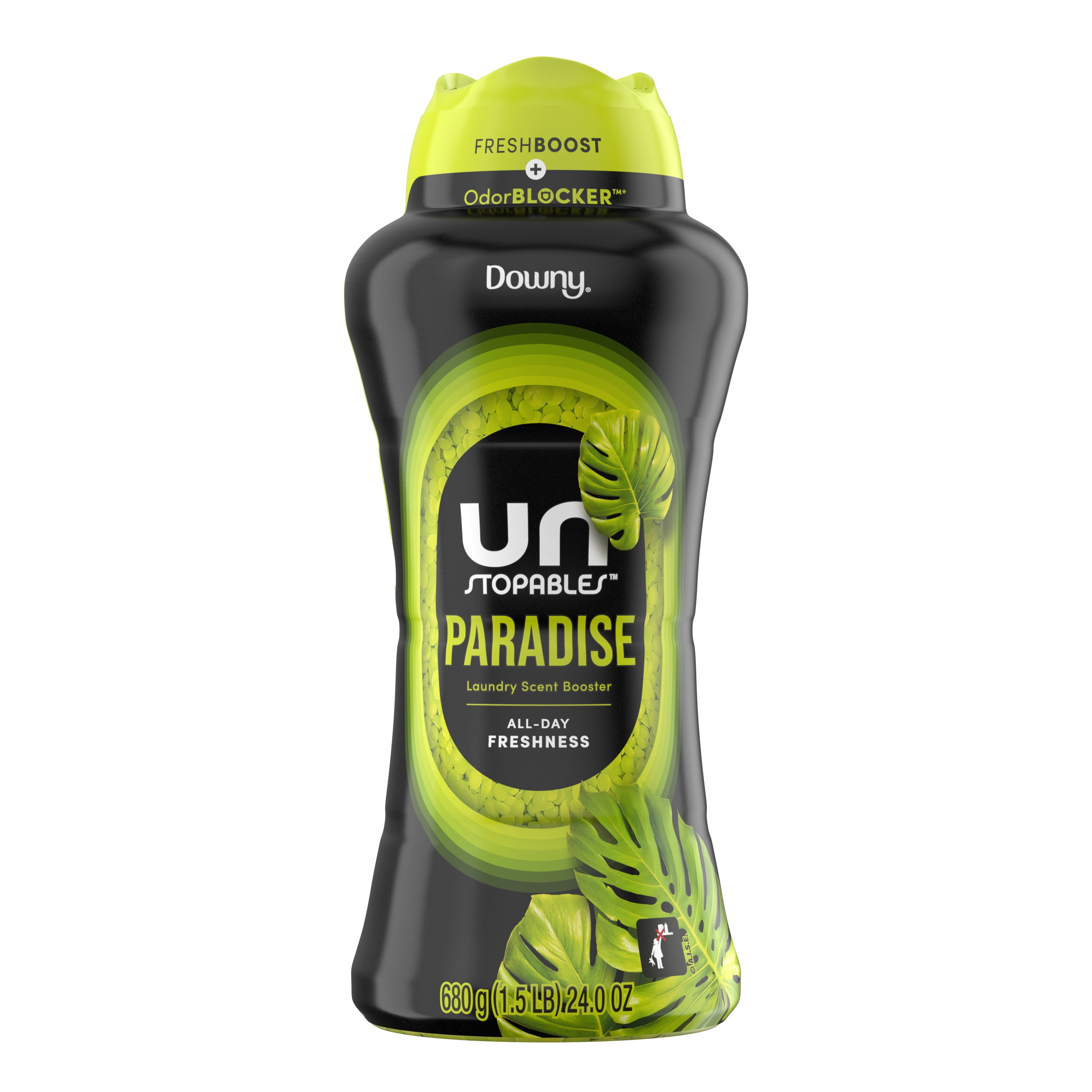 Downy Unstopables In-Wash Scent Booster Beads, Paradise Tropical Scent (24 oz) 0qct8