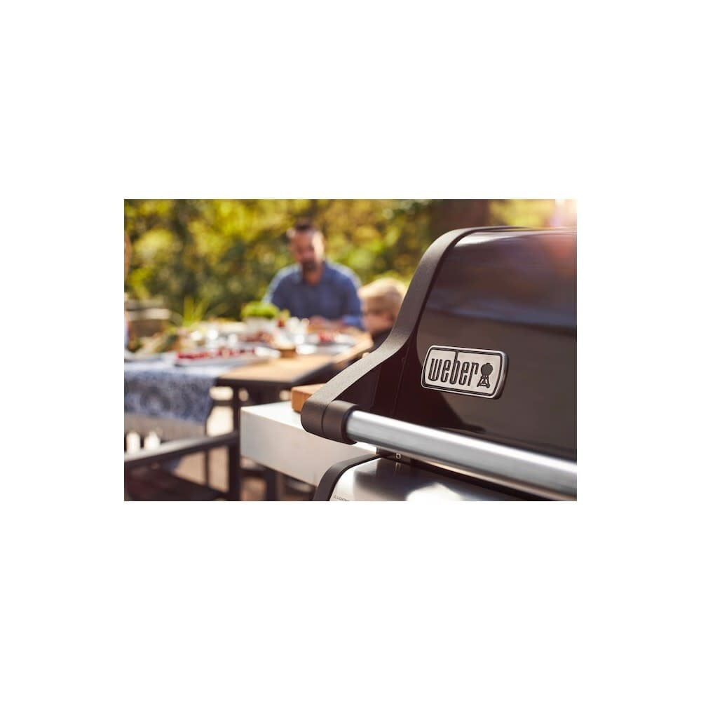 Weber Spirit EX-325 Smart Liquid Propane Gas Grill with 3 Burners and Sear Zone (Black) 14nz8