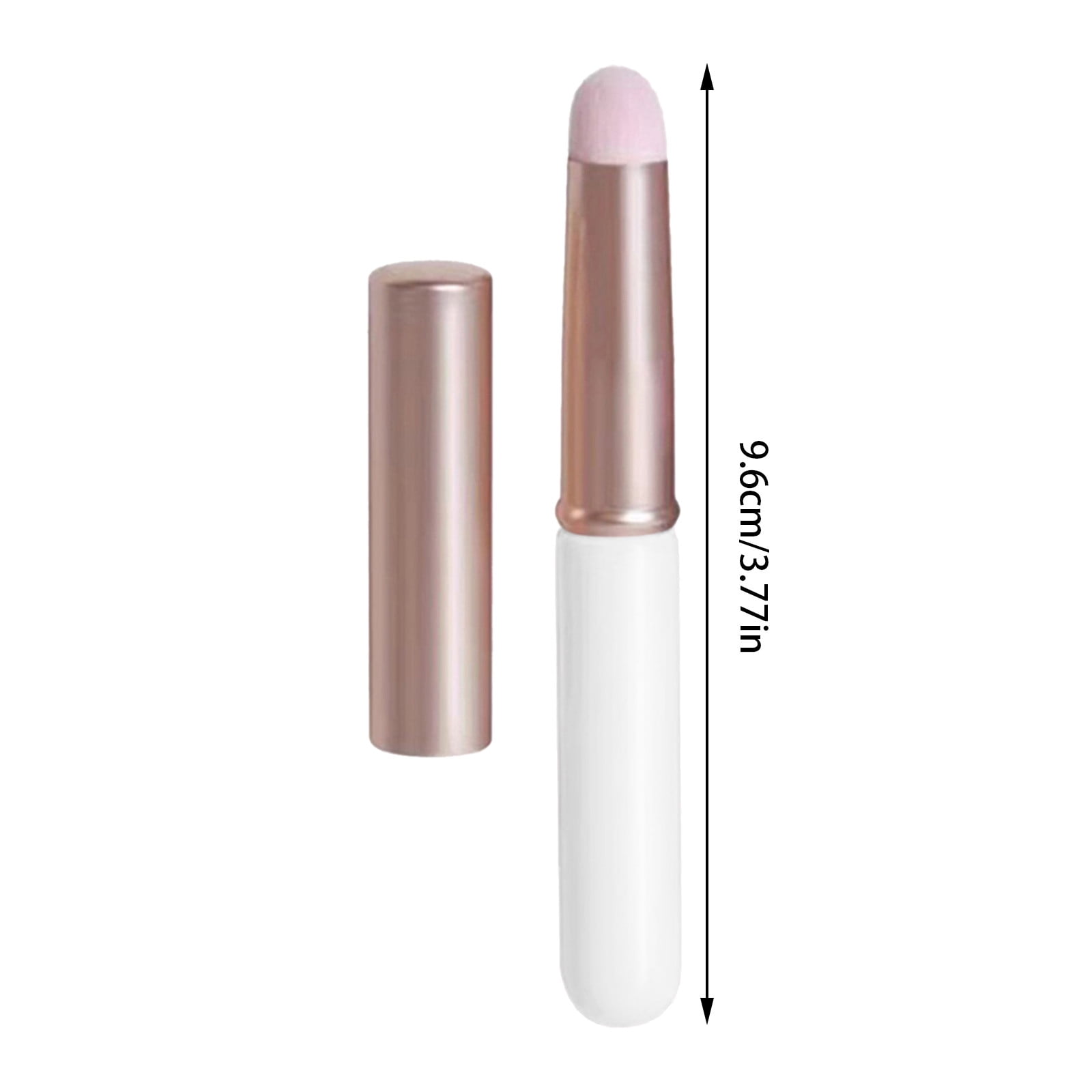 DONGGZWL Silicone Lip Brush with Lid (Pink, 1 Pack) pkst3