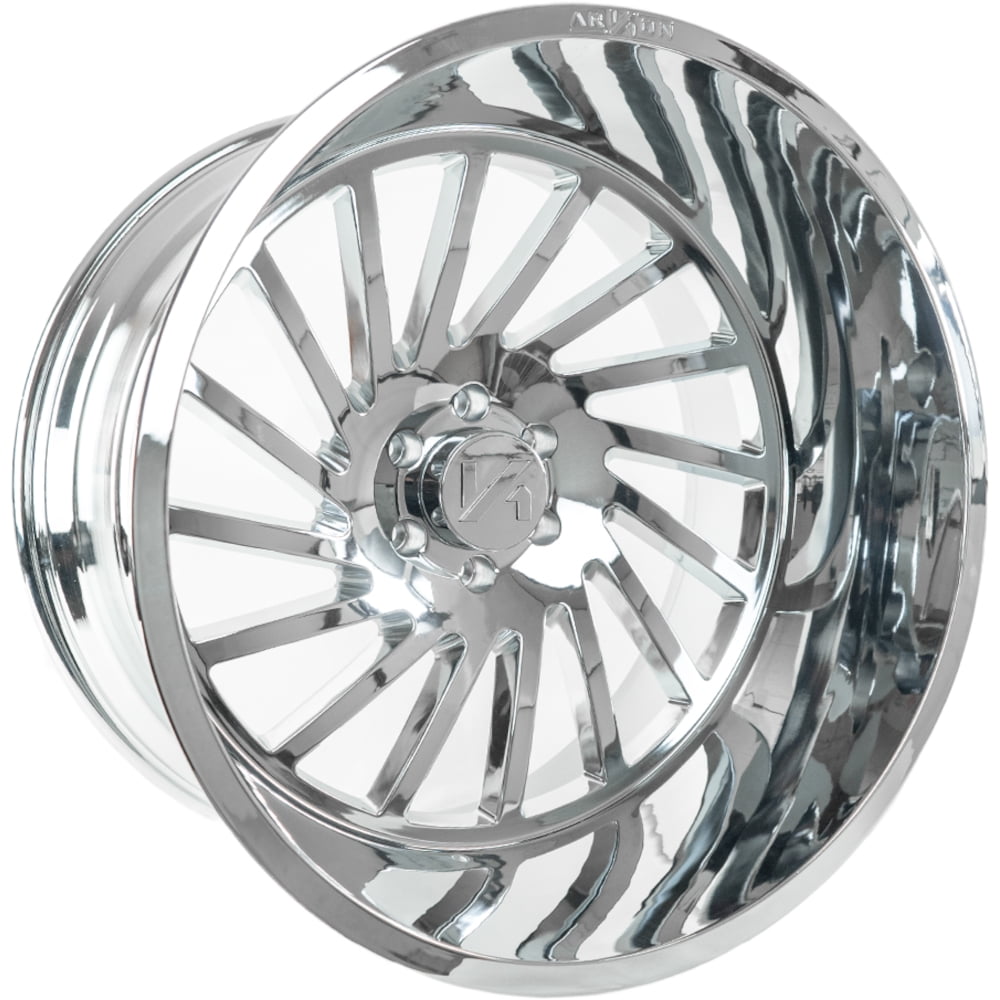 Arkon Off-Road Caesar Wheel (Chrome, 24x14 in, 6x5.5 Bolt Pattern, -81 Offset) ztjl8