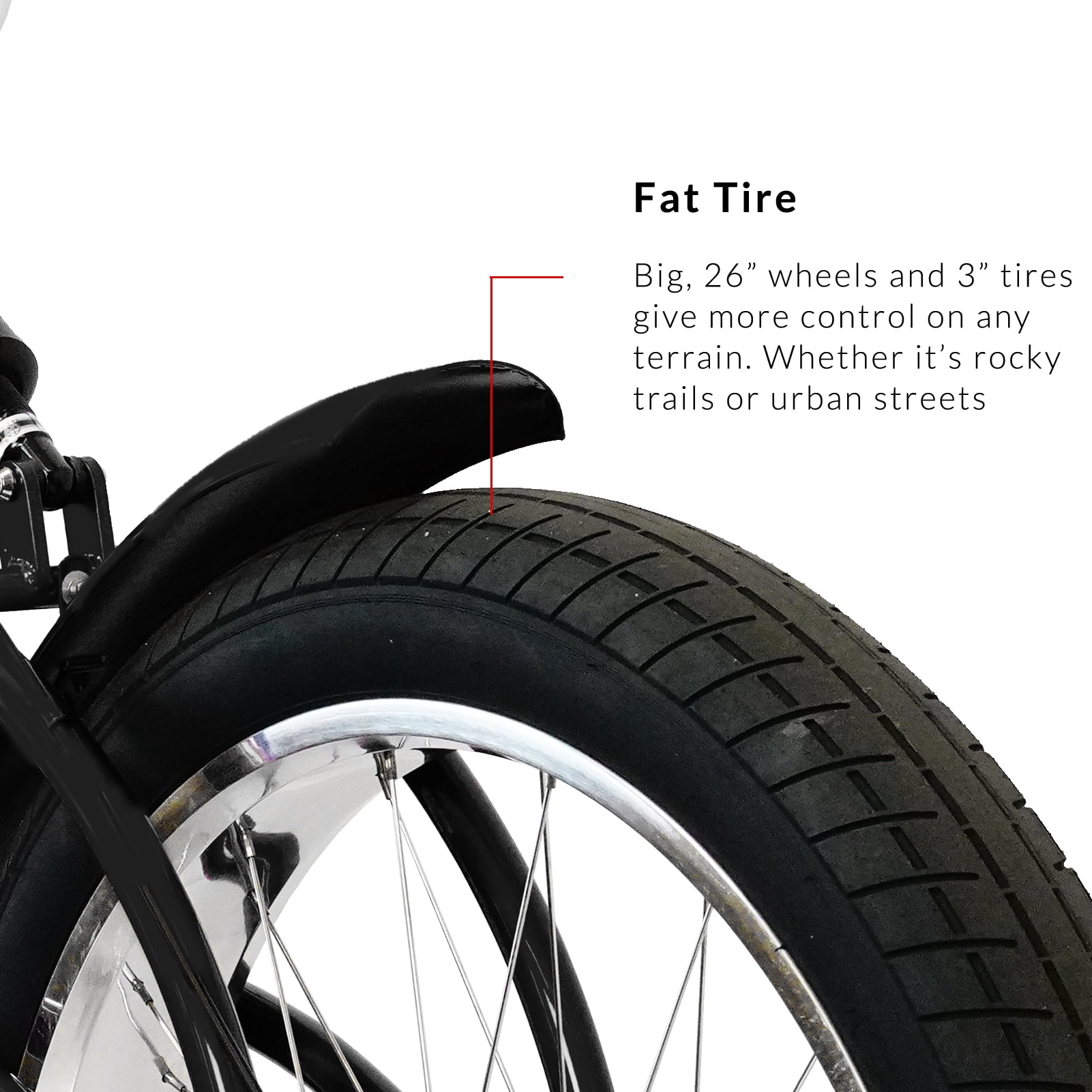 Tracer Bikes Leopard 3i Pro Chopper Stretch Cruiser Bike (Matte Black, 26 in) vrgdt