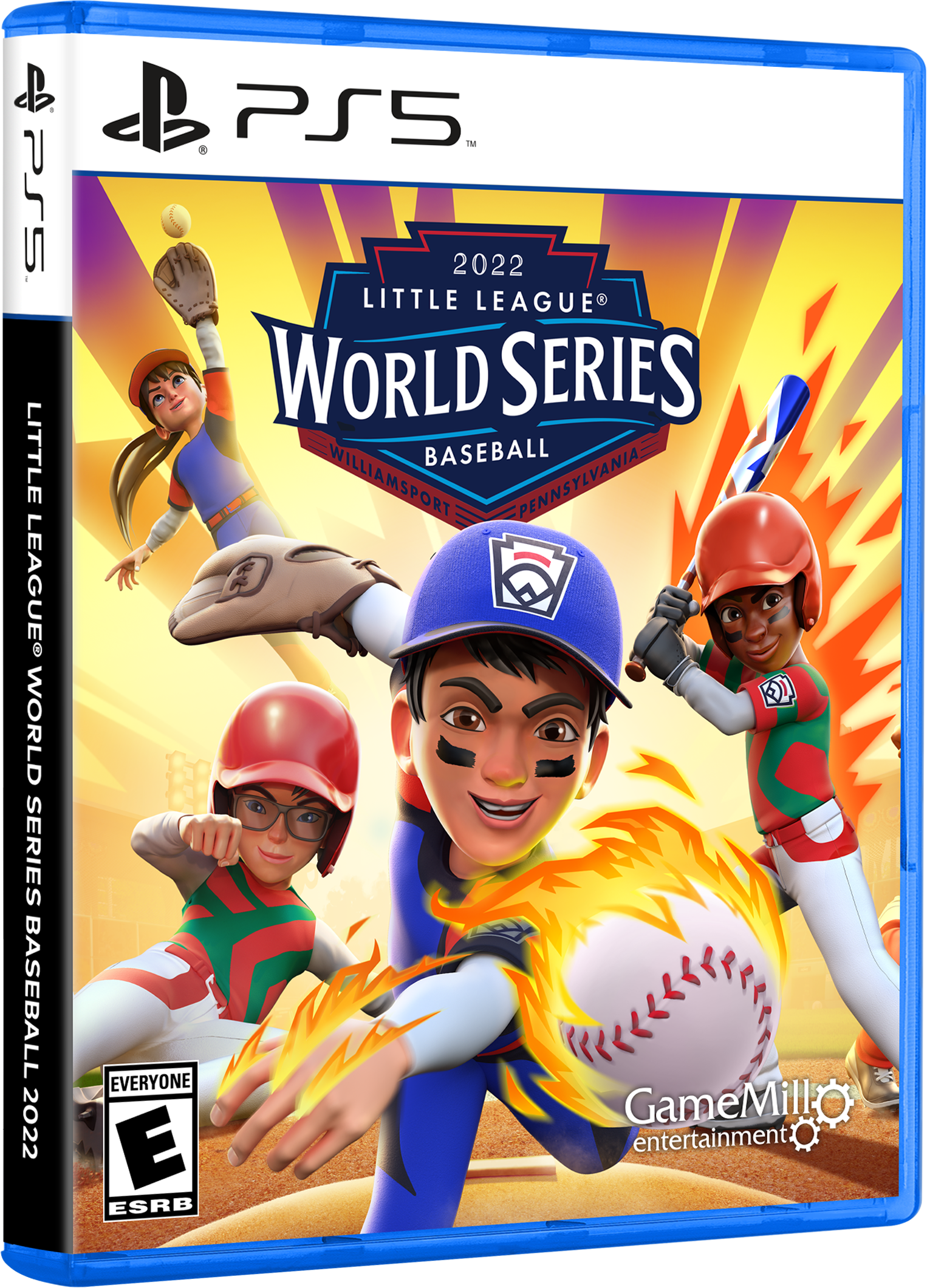 GameMill Little League World Series Baseball 2022 (PlayStation 5, Physical Disc) 4d3t0
