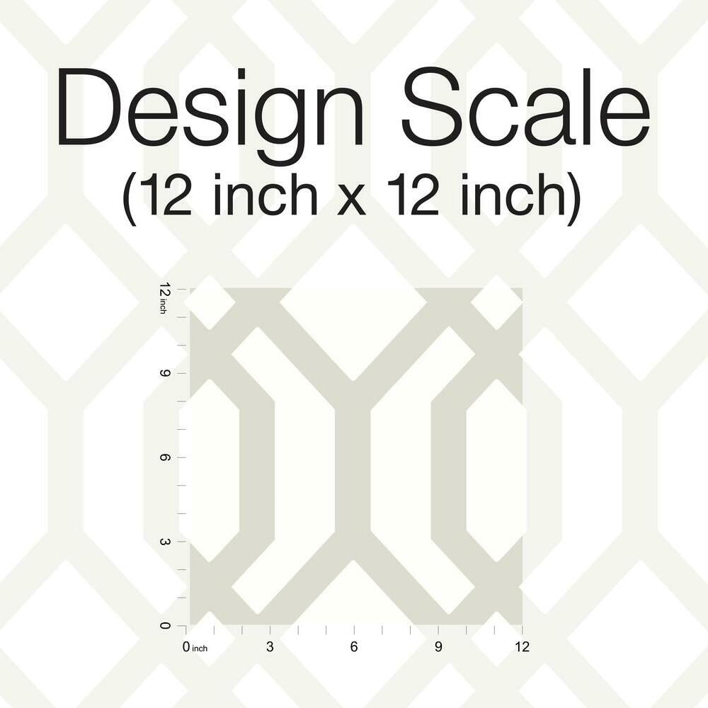 RoomMates Gazebo Lattice Peel and Stick Wallpaper (Blue, 20.5 in x 16.5 ft) 9reau