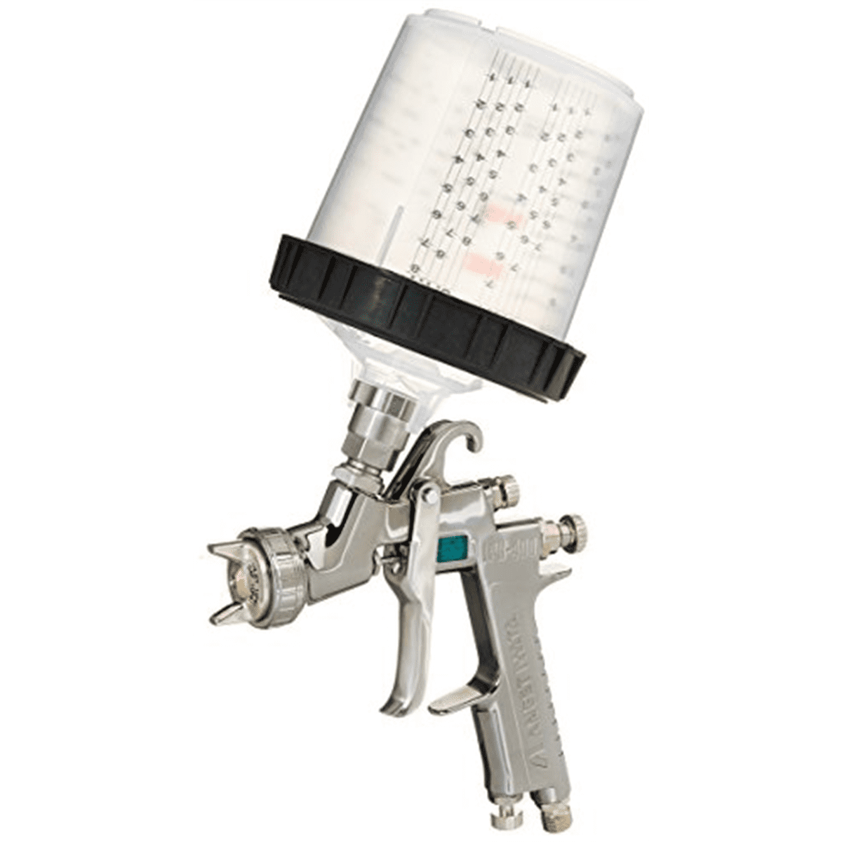 Iwata LPH400-134LV Center Post Gravity Feed HVLP Spray Gun (Black, 1.3mm) 0187y