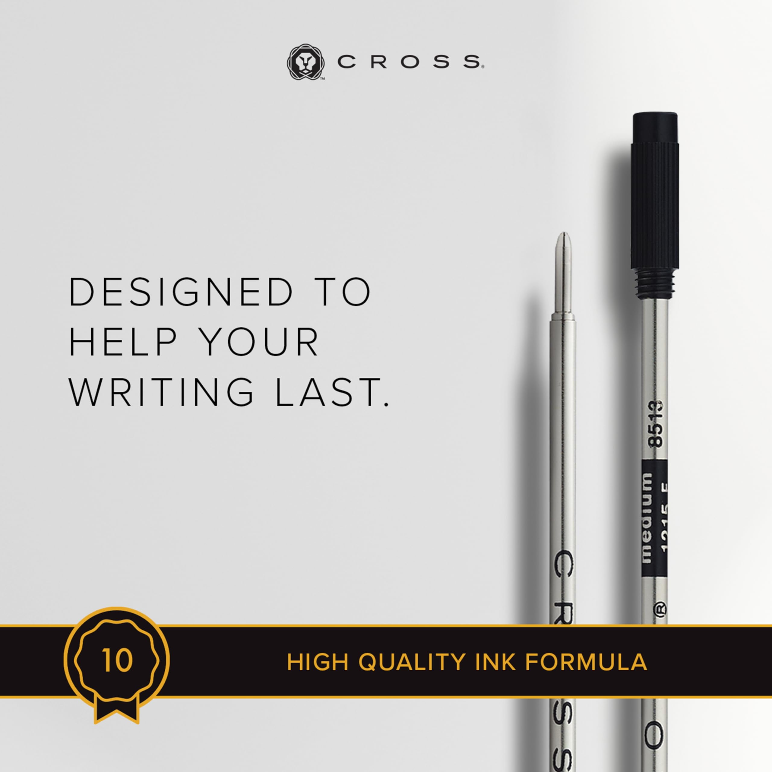 Cross Ballpoint Pen Refill (Black, Medium Point, 1 Pack) eig7k