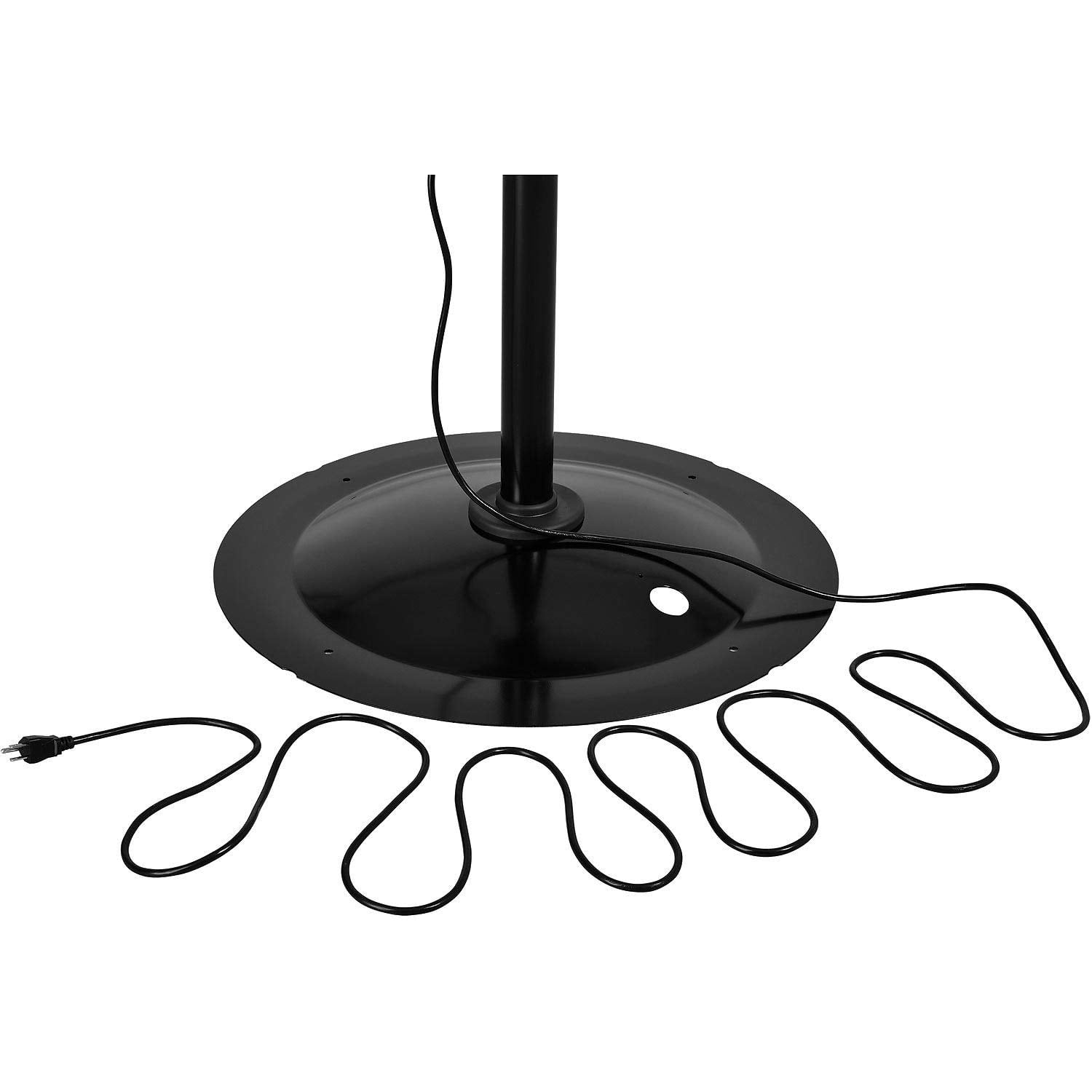 Continental Dynamics 24 in Oscillating Pedestal Fan, Industrial Grade High-Velocity Air Circulator (Black, 24 in) v2uks