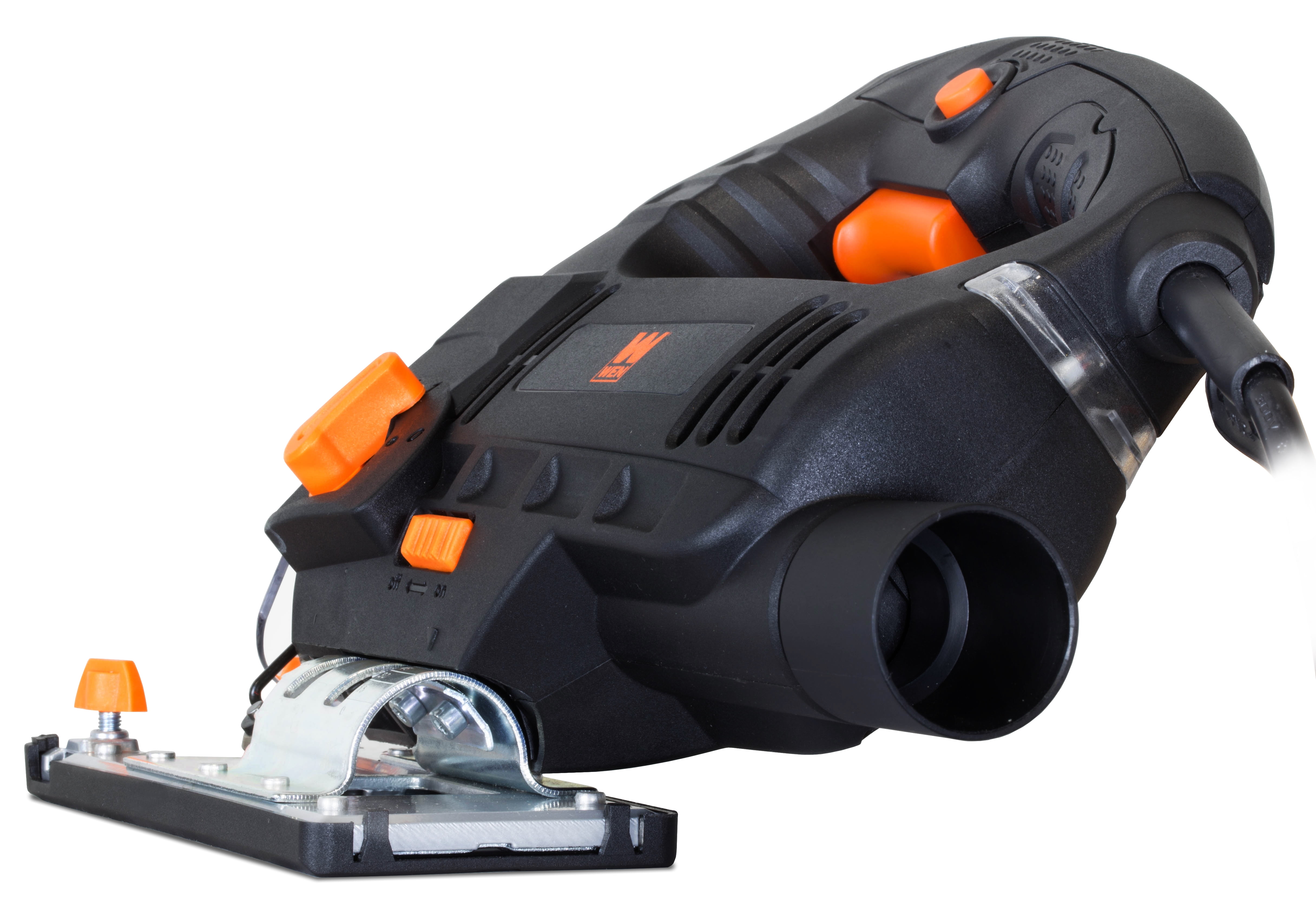 WEN 6.6-Amp Variable Speed Orbital Jig Saw with Laser and LED Light (Black, 1 Unit) 2qfk0