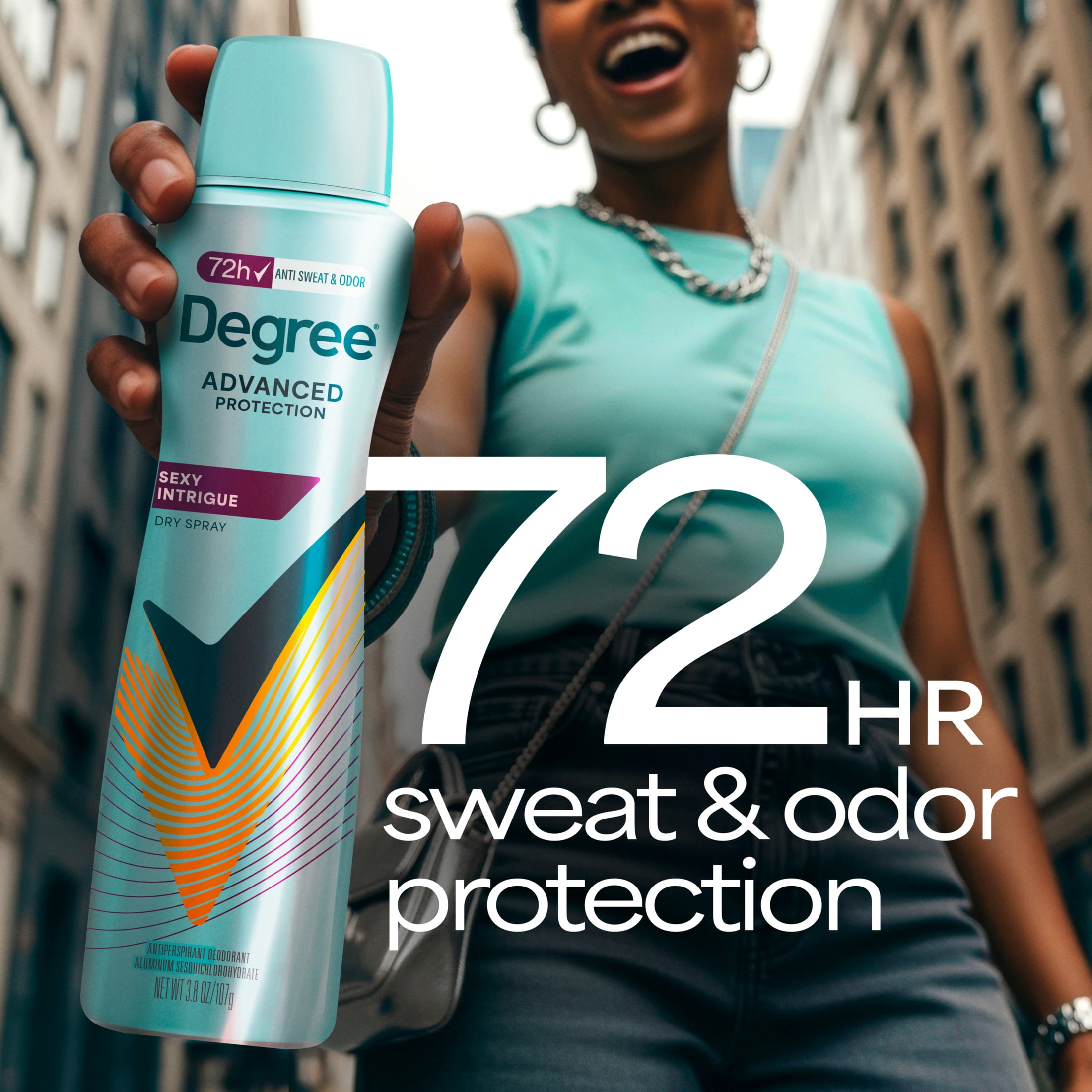Degree Antiperspirant Deodorant Dry Spray, Sexy Intrigue, Motion-Activated Sweat and Odor Protection (3.8 oz) 20ti9