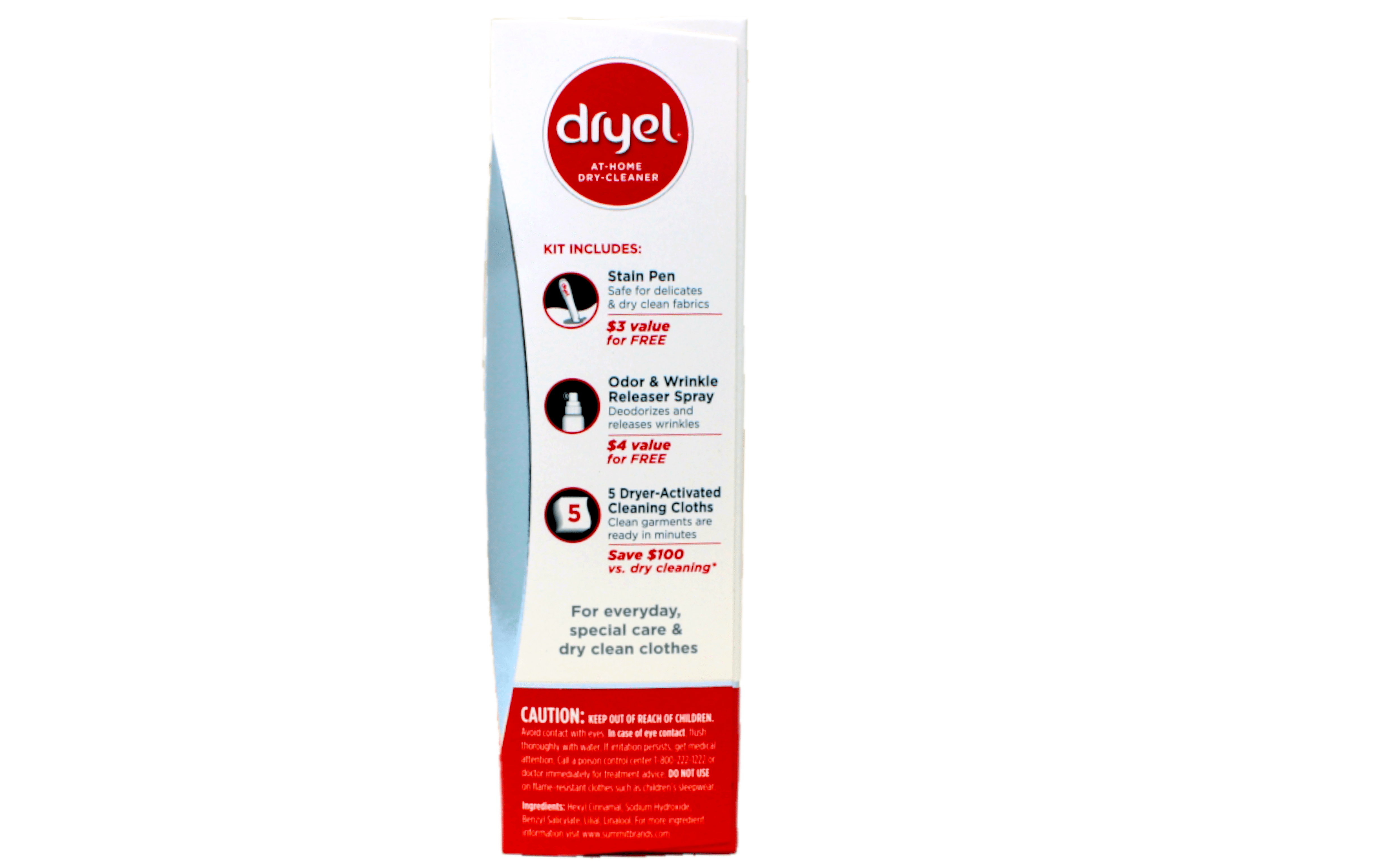 Dryel At-Home Dry Cleaner Starter Kit with Rapid Refresh Technology (4 Pack, 20 Loads) p3yoo