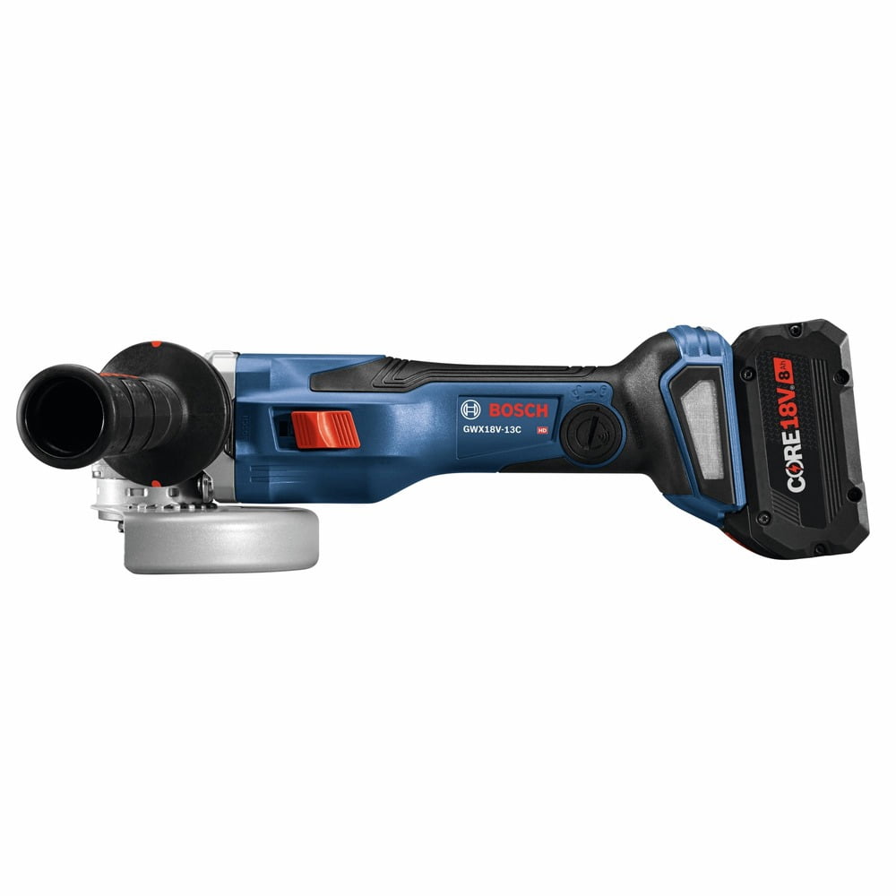 Bosch PROFACTOR 18V Cordless Angle Grinder Kit with X-LOCK Technology (5 in. to 6 in., 8.0 Ah Battery, Refurbished) fs3jh
