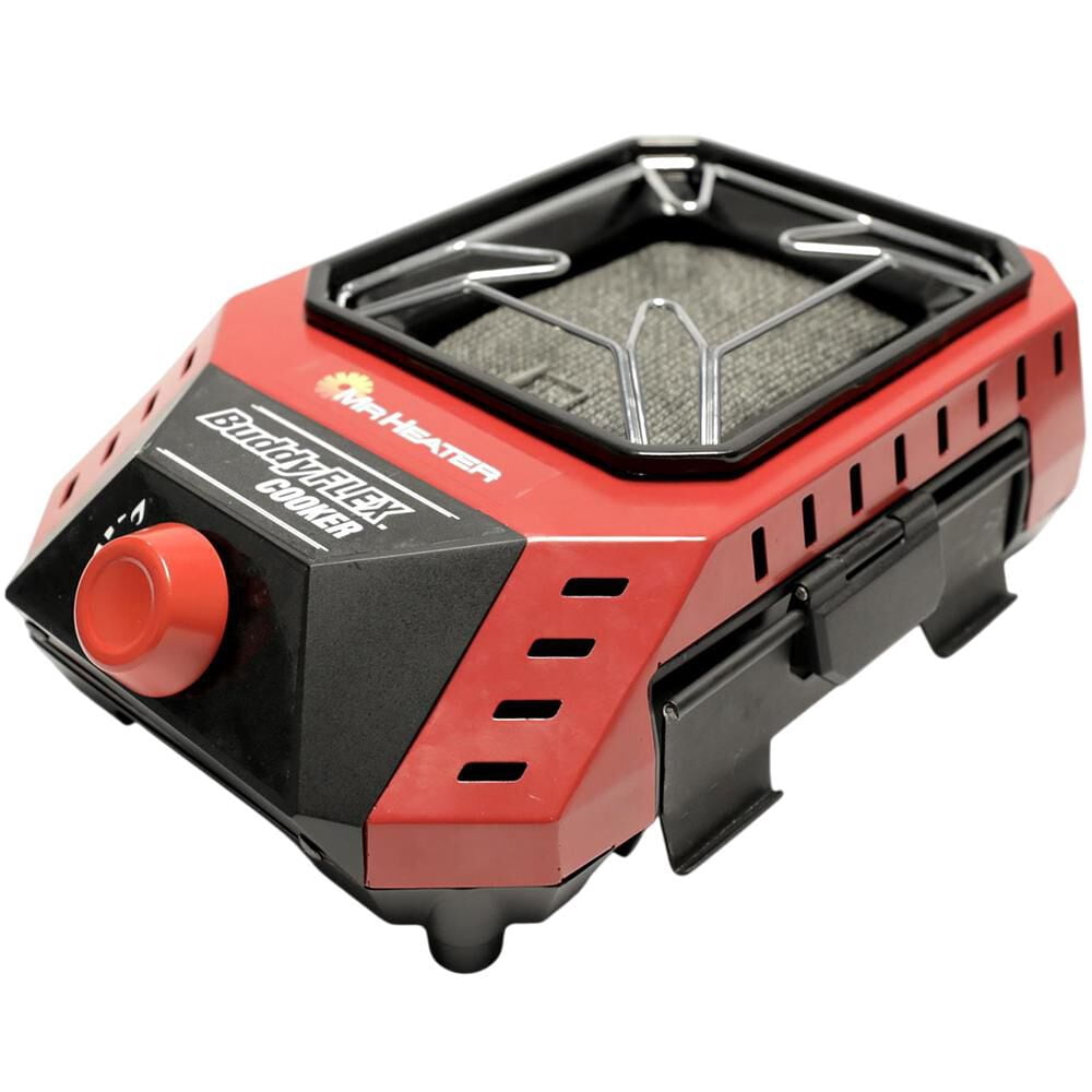 Mr. Heater Buddy FLEX Portable Propane Gas Cooker (Red, 14.5 x 9 x 5.5 in) y5iyu