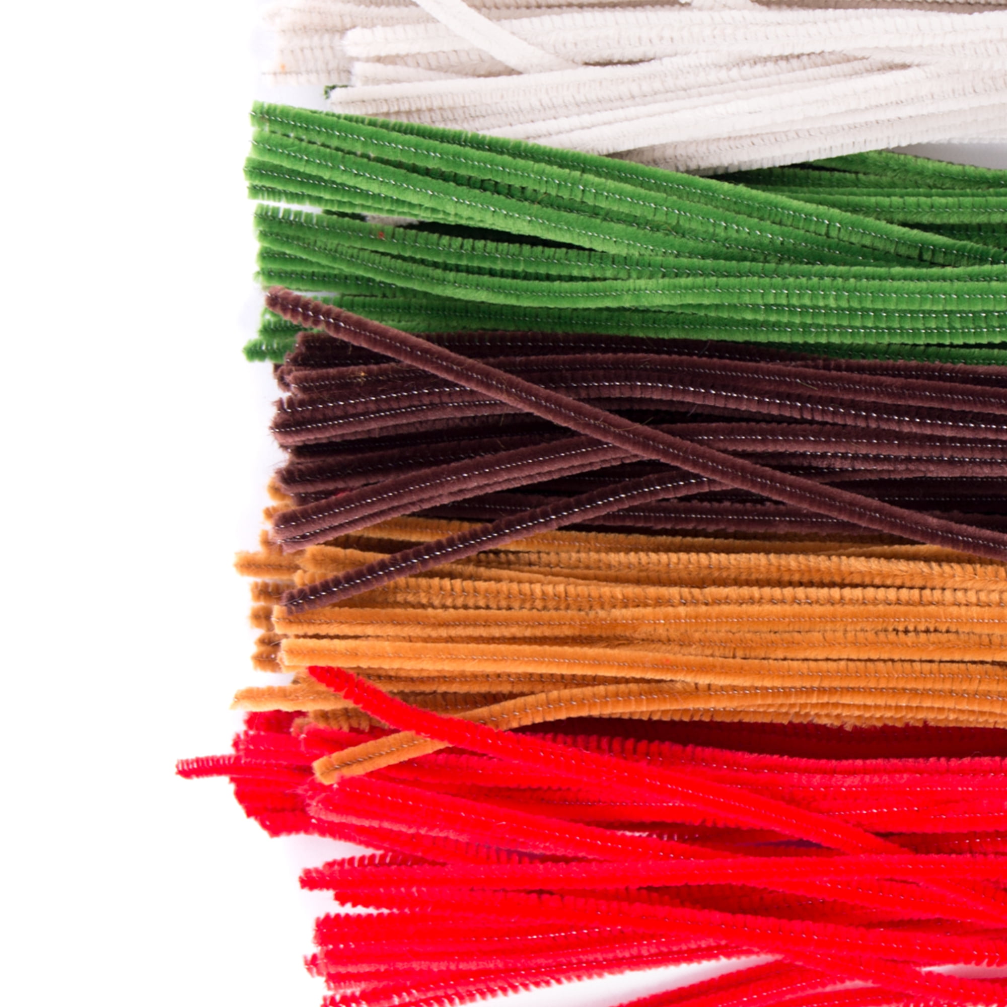 Hello Hobby Dark Fuzzy Sticks Craft Pipe Cleaners (Multi-Color, 400-Pack) 435wn