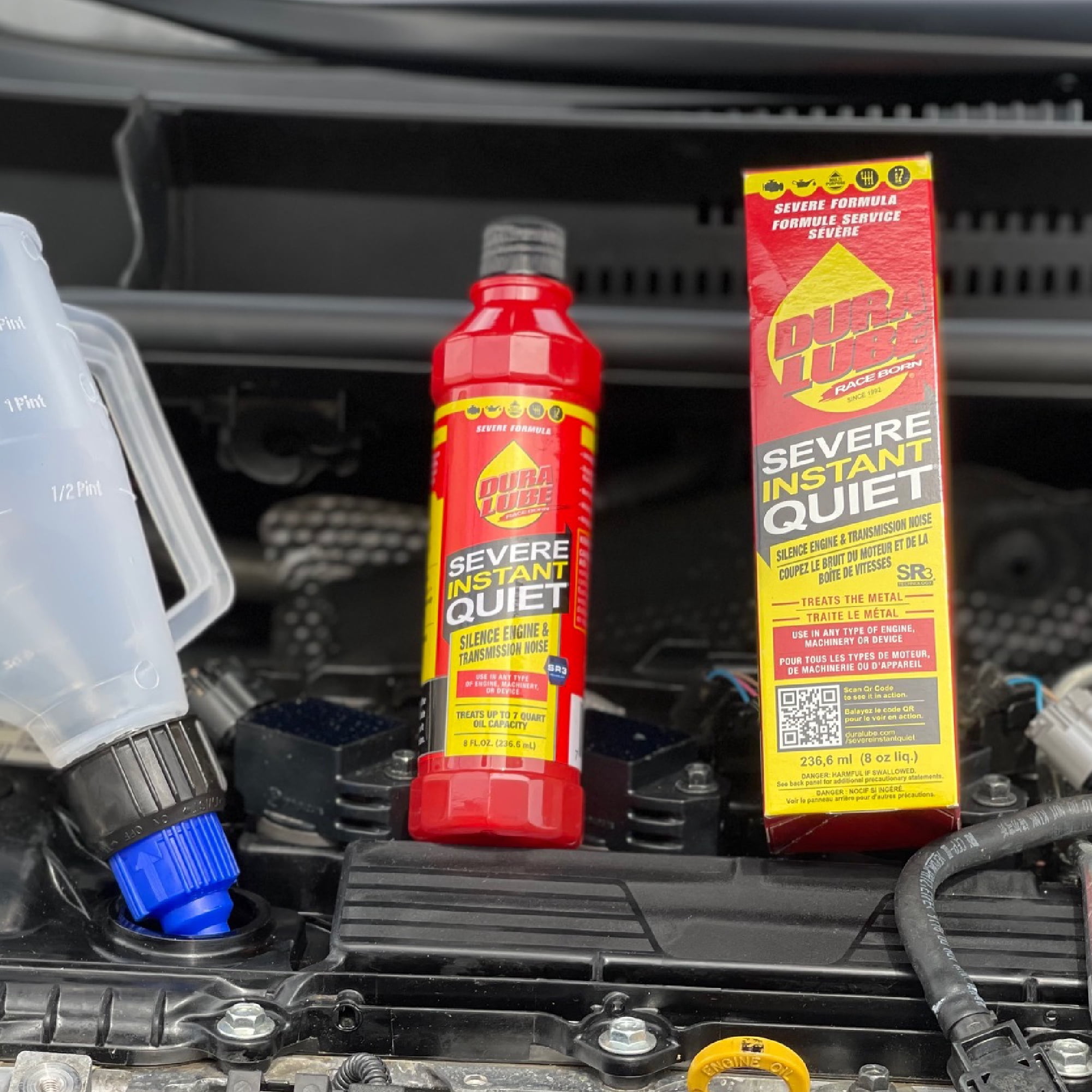 Dura Lube Severe Instant Quiet Engine Treatment, High-Performance Friction Reducer (8 oz) jxv96