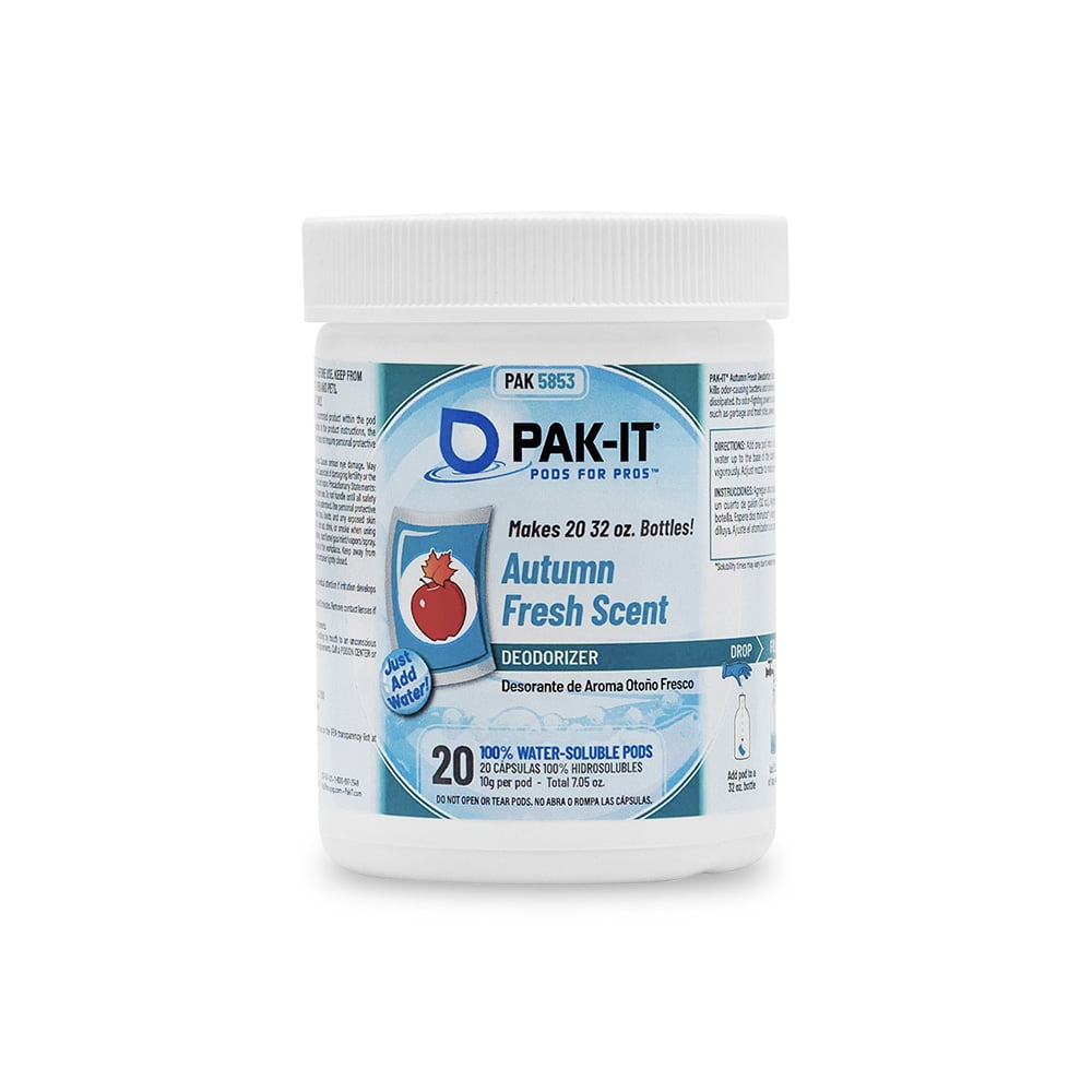 PAK-IT Autumn Fresh Deodorizer Pods (20 Count, 32 fl oz Yield) bp4nn