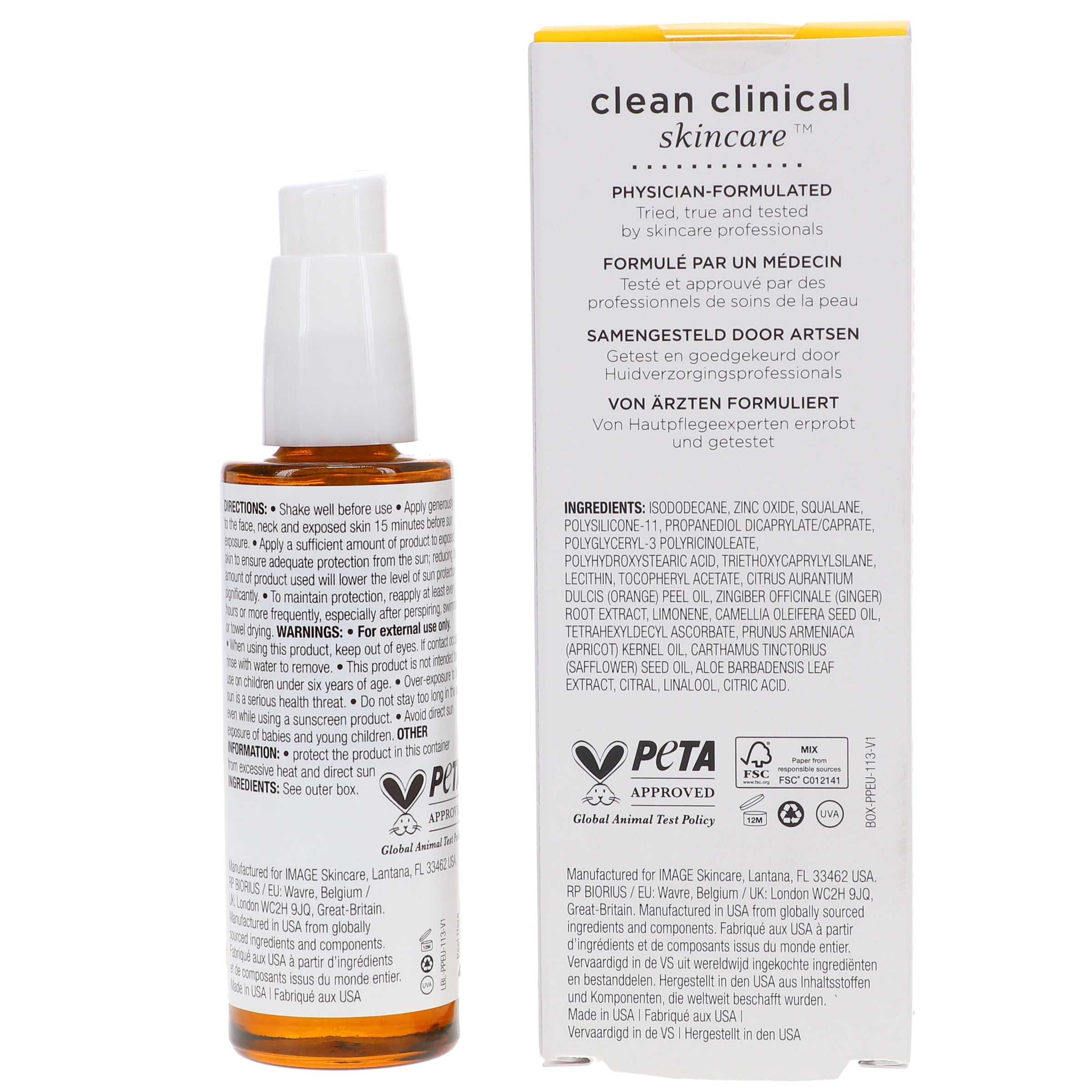IMAGE Skincare Prevention+ Daily Sun Serum SPF 30 (Clear, 1 oz) og0xl