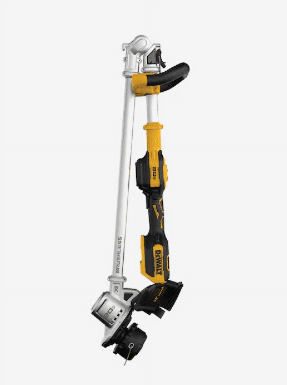DEWALT 20V Max Cordless String Trimmer, Foldable Design, High-Efficiency Brushless Motor (Yellow, 14 in Cutting Width) 8xr9t