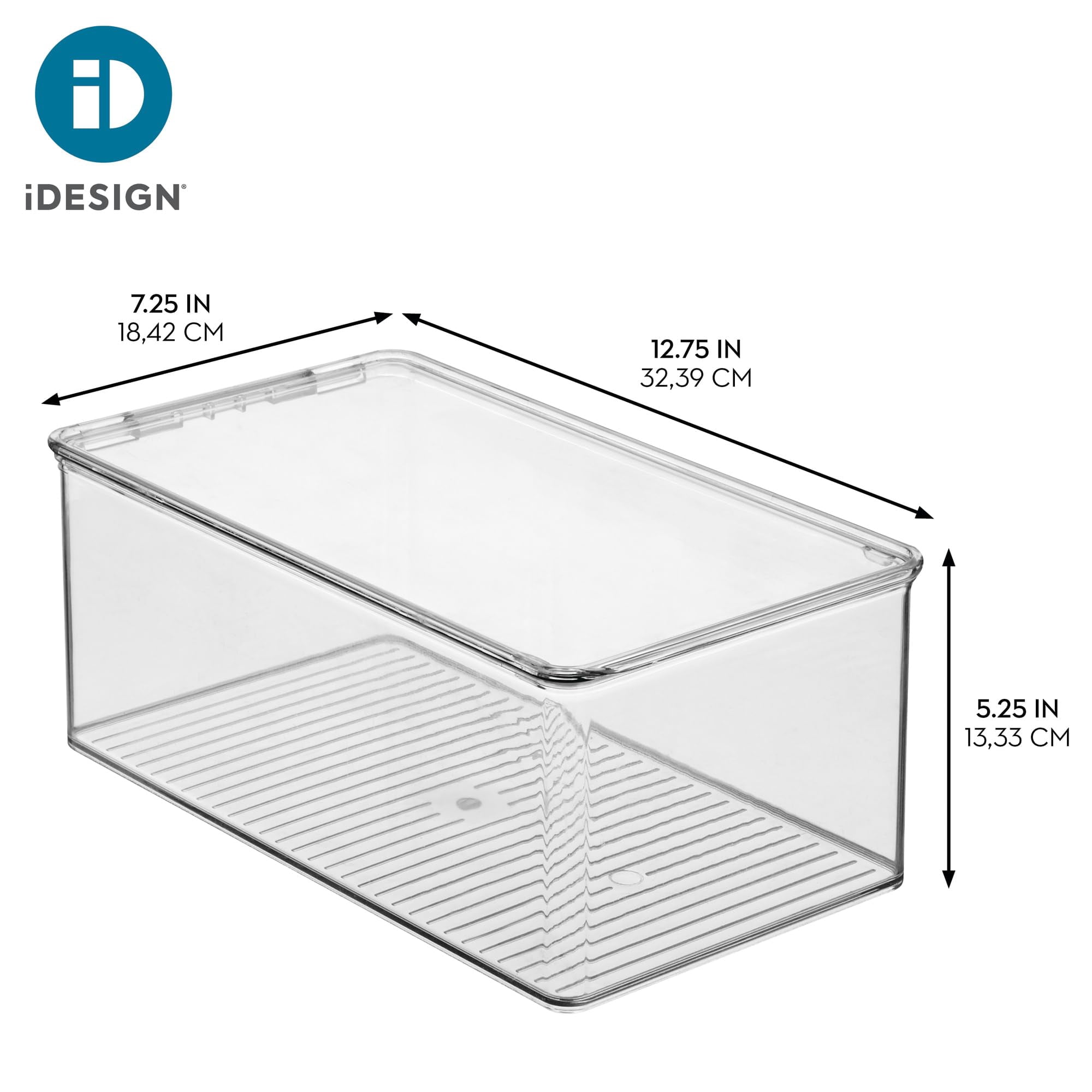Generic Clear Plastic Stackable Shoe Box with Hinged Lid for Closet Organization (7.25 in x 12.75 in x 5.25 in) 3prwy