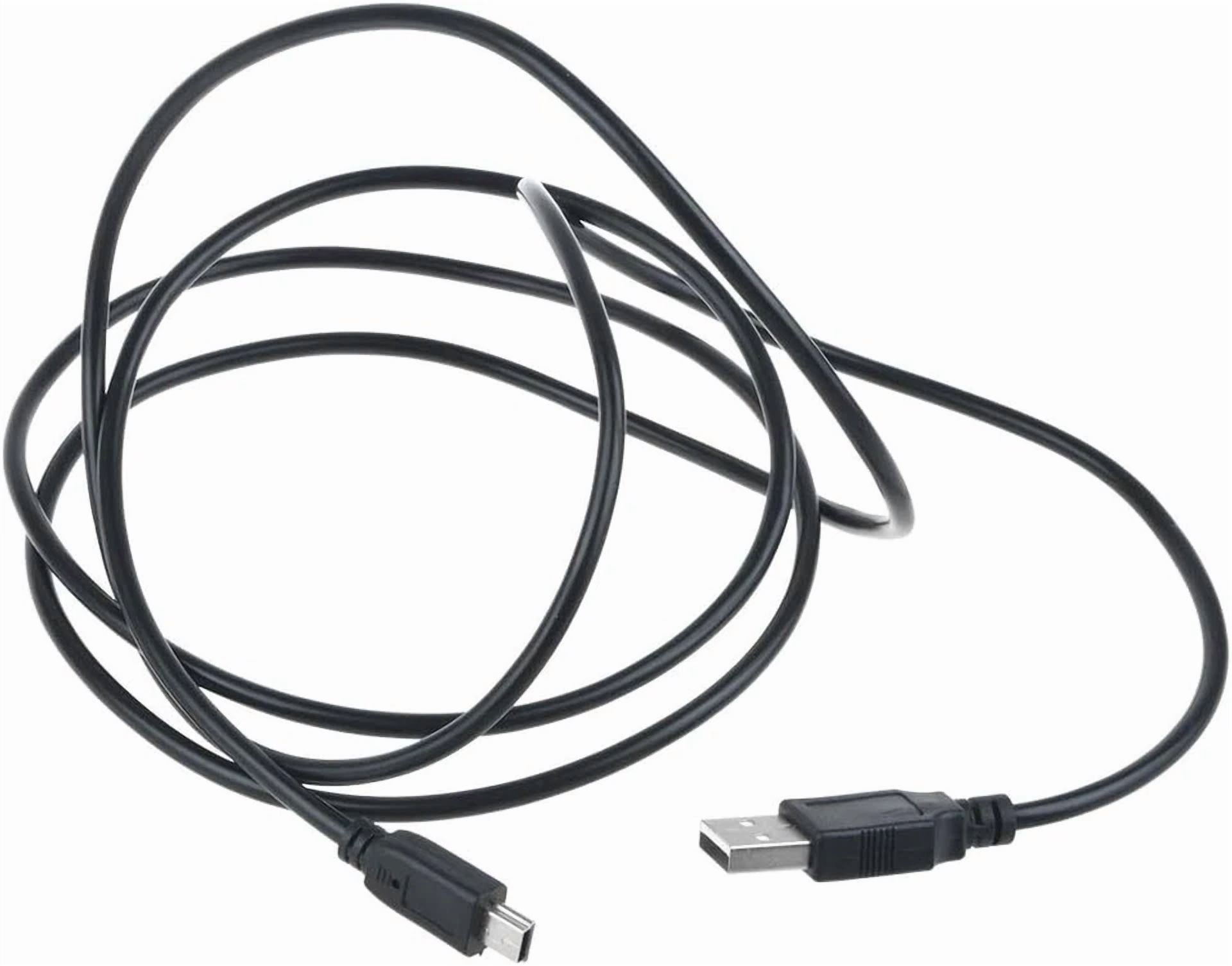 Rhea Mini USB 2.0 Charging Data Cable for Garmin GPS Navigation (Black, 3 ft) 8oox8