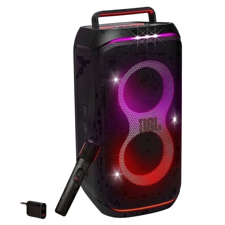 JBL PartyBox Club 120 Portable Bluetooth Party Speaker with Wireless Microphone (Black) l649i