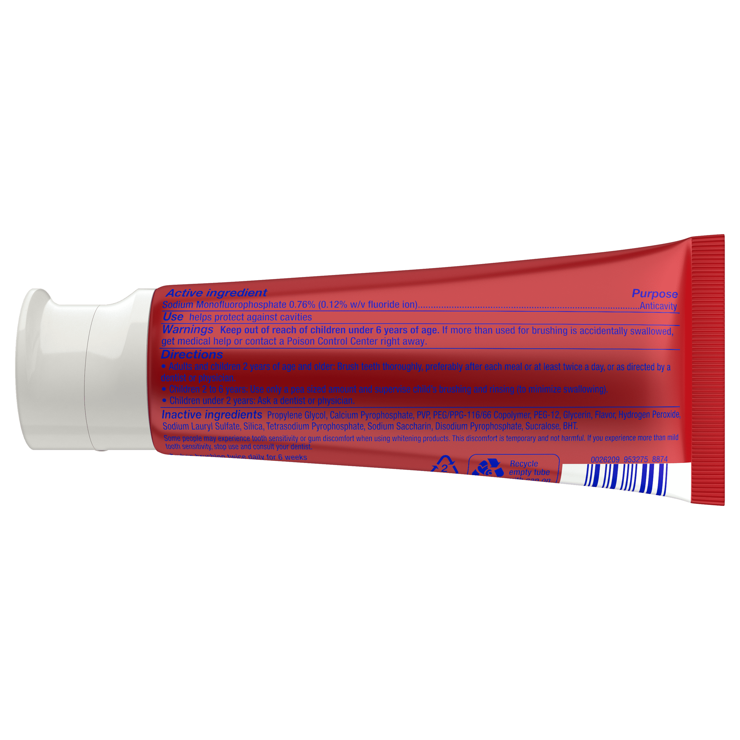 Colgate Optic White Advanced Teeth Whitening Toothpaste, Enamel-Safe Formula (Icy Fresh, 3.2 oz) s5pi5