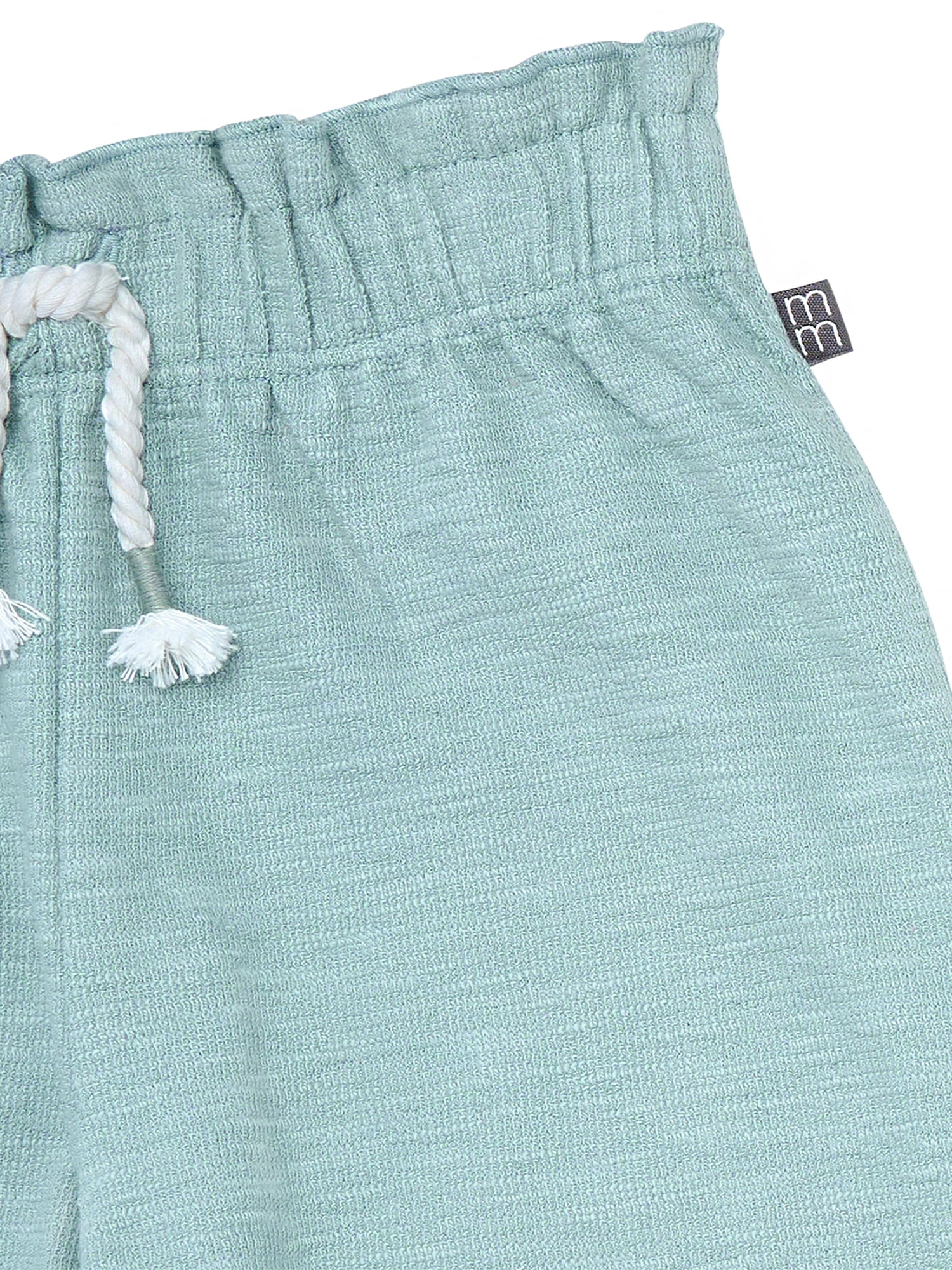 Modern Moments by Gerber Toddler Girl Paperbag Waist Wide Leg Pants (Grey, 5T) kqrq8