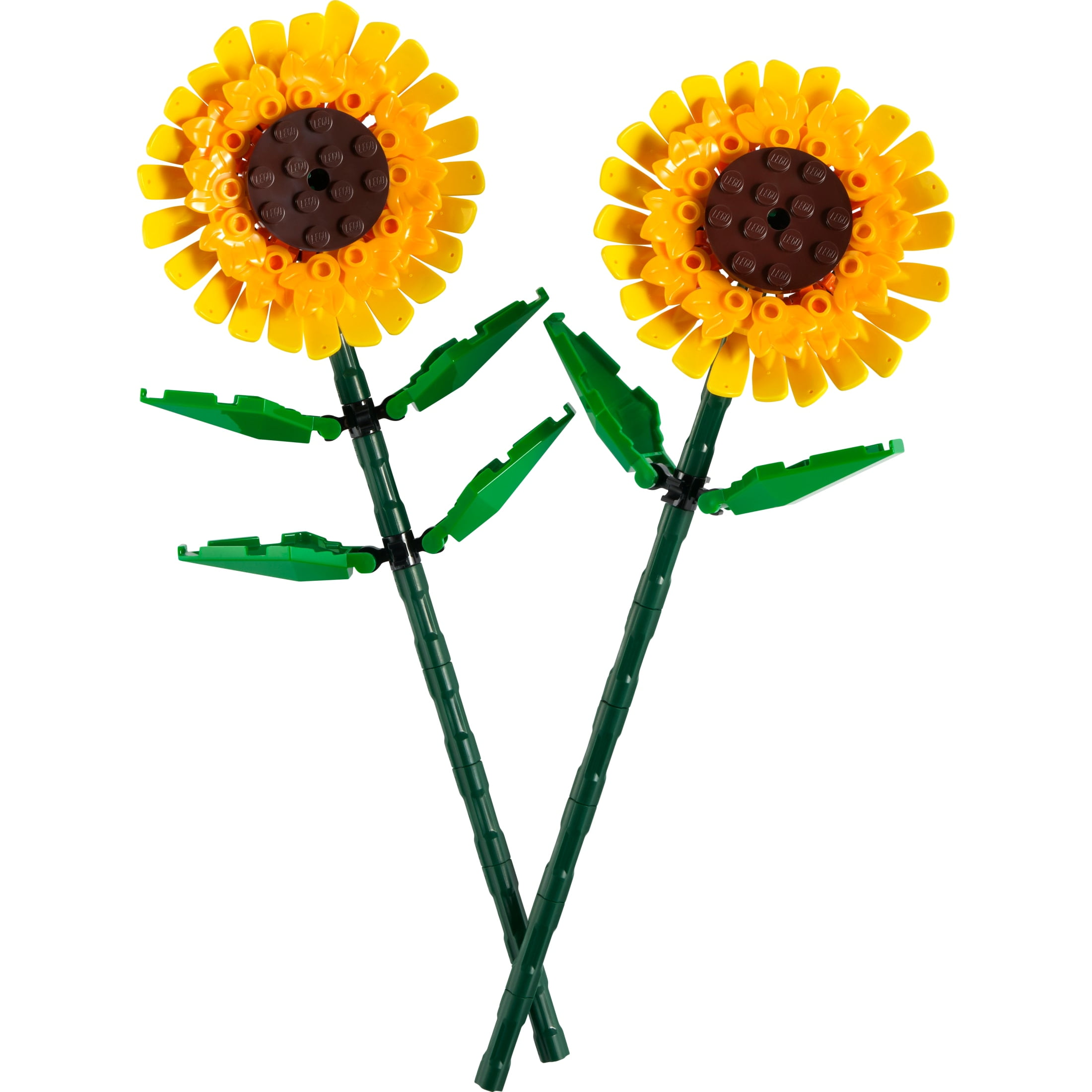 LEGO Sunflowers Building Kit, Artificial Flower Display Set for Home Decor (191 Pieces, 9.5 in. Tall) c2jbv
